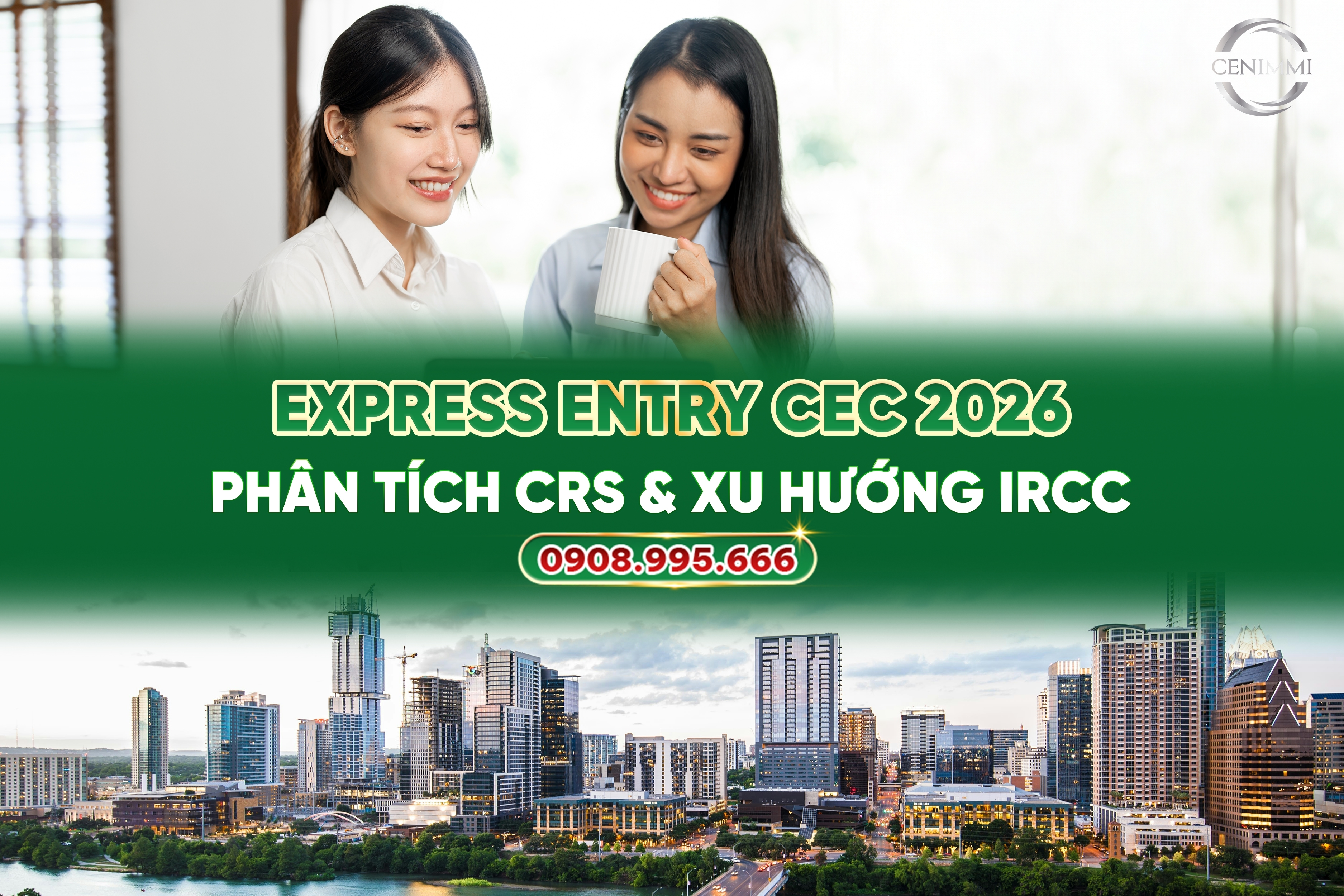 Express Entry CEC 2026: Phân tích CRS & xu hướng IRCC
