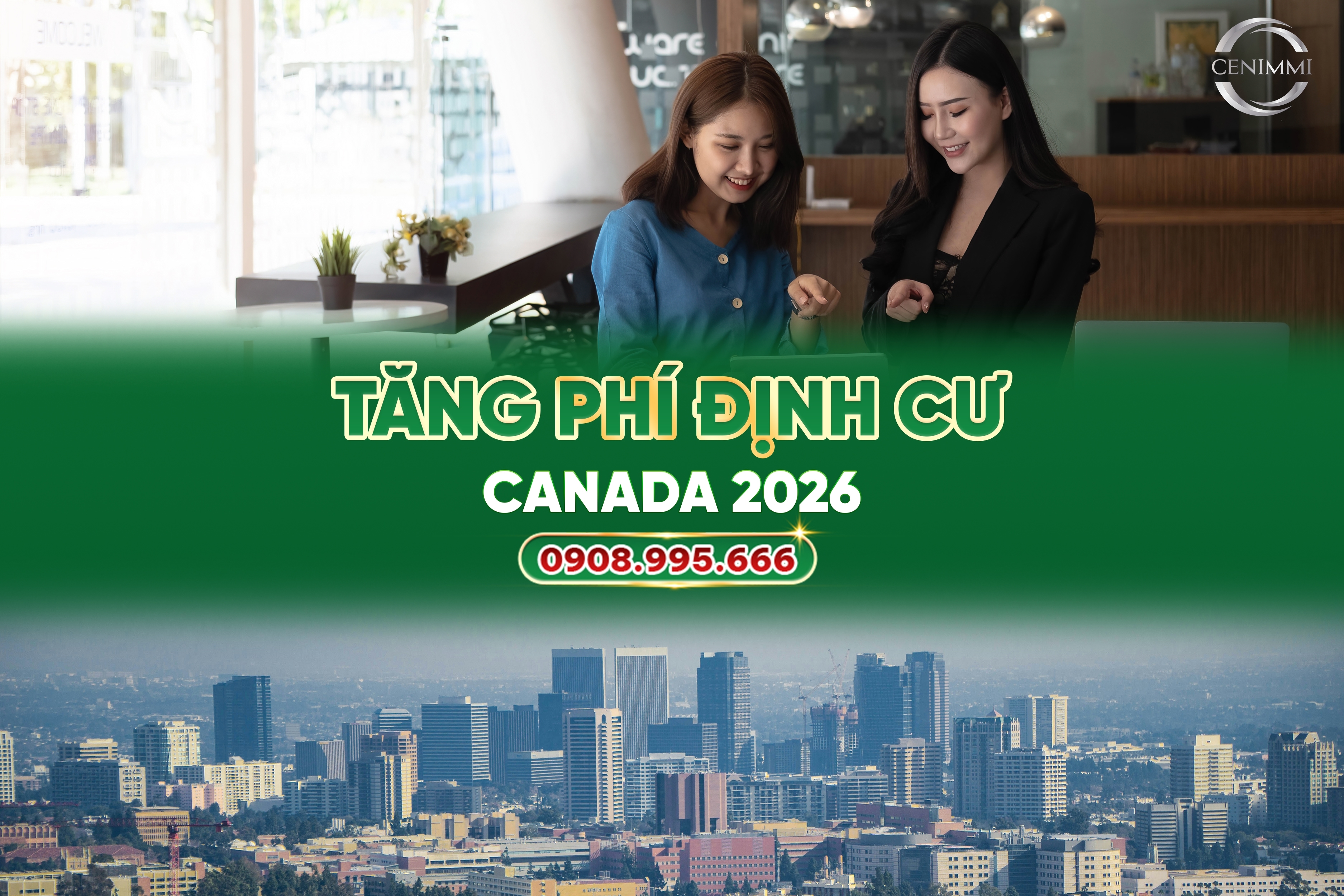 Tăng phí định cư Canada 2026