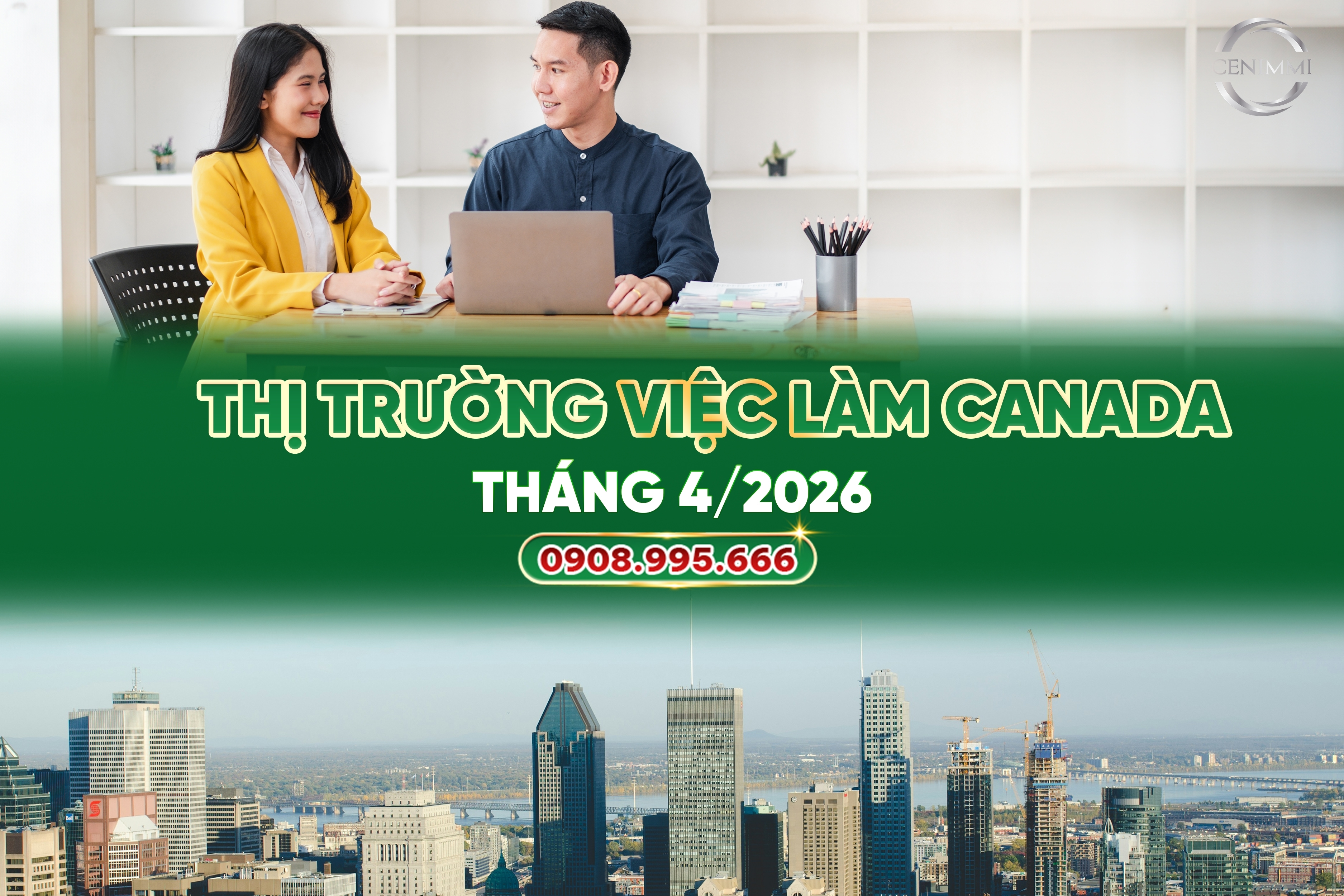 Thị trường việc làm Canada tháng 4/2026