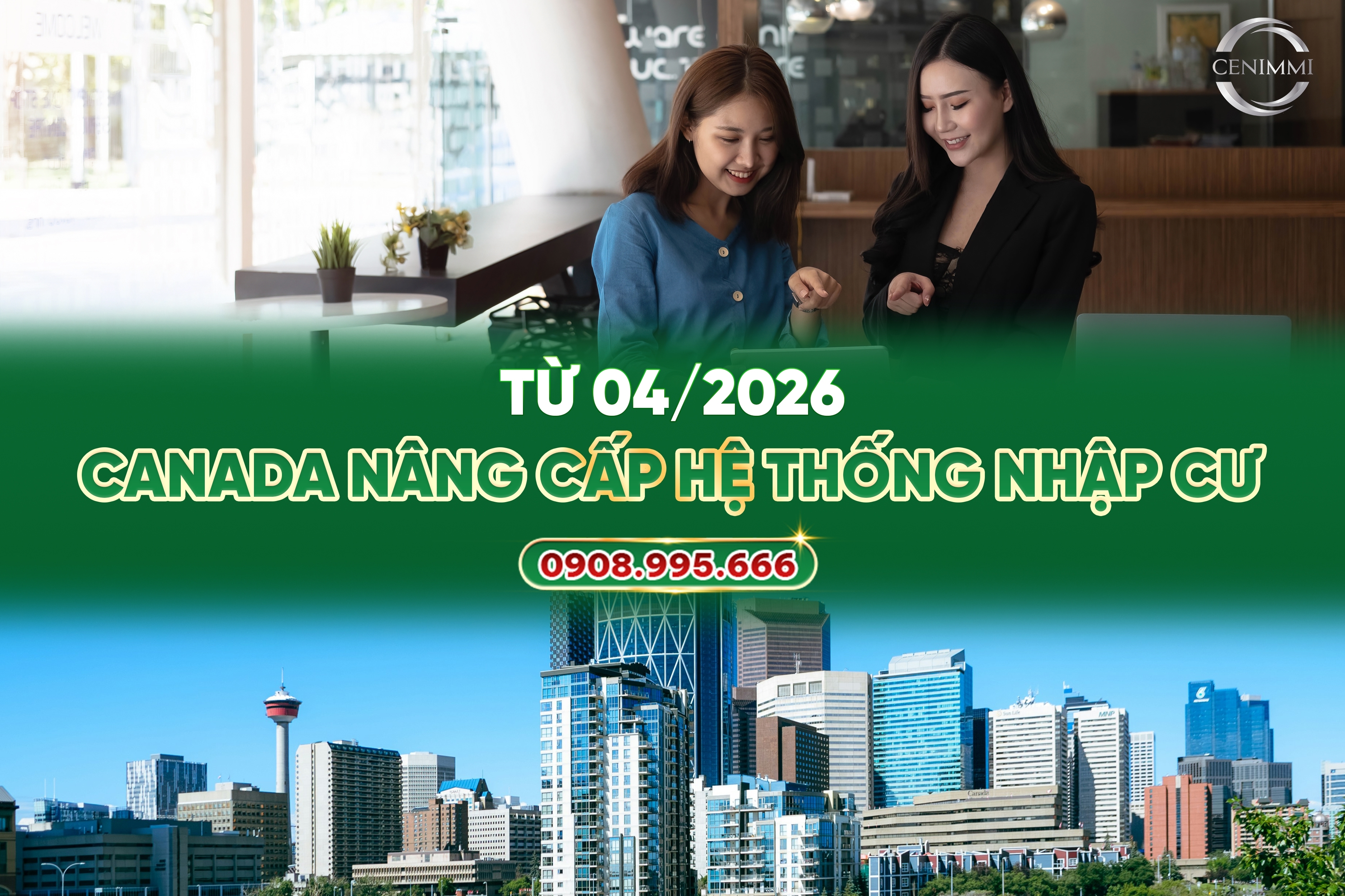 Từ 04/2026: Canada nâng cấp hệ thống nhập cư