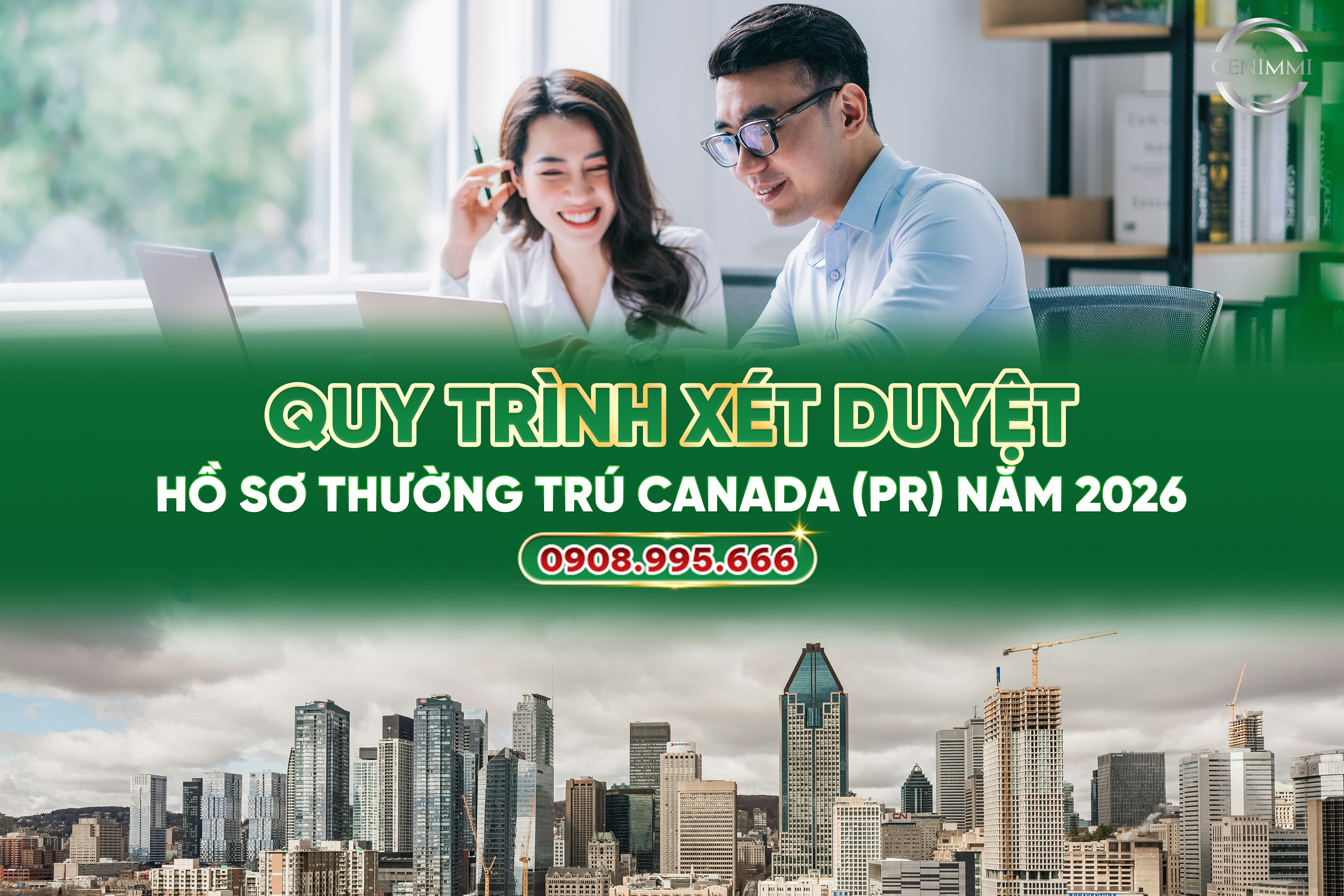 Quy trình xét duyệt hồ sơ thường trú Canada (PR) năm 2026