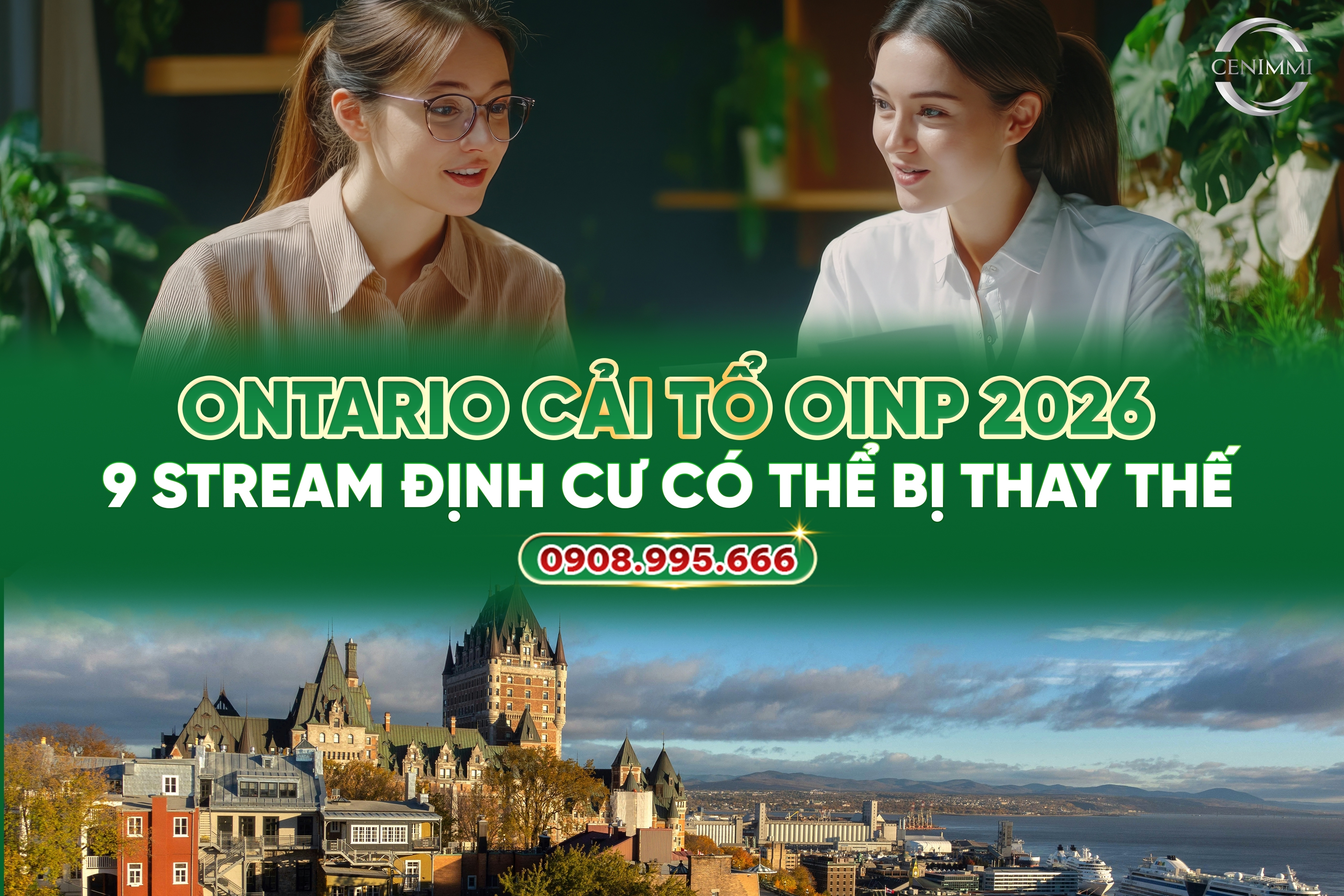 Ontario Chuẩn Bị Cải Tổ Lớn Chương Trình OINP 2026: Nhiều Stream Định Cư Có Thể Thay Đổi