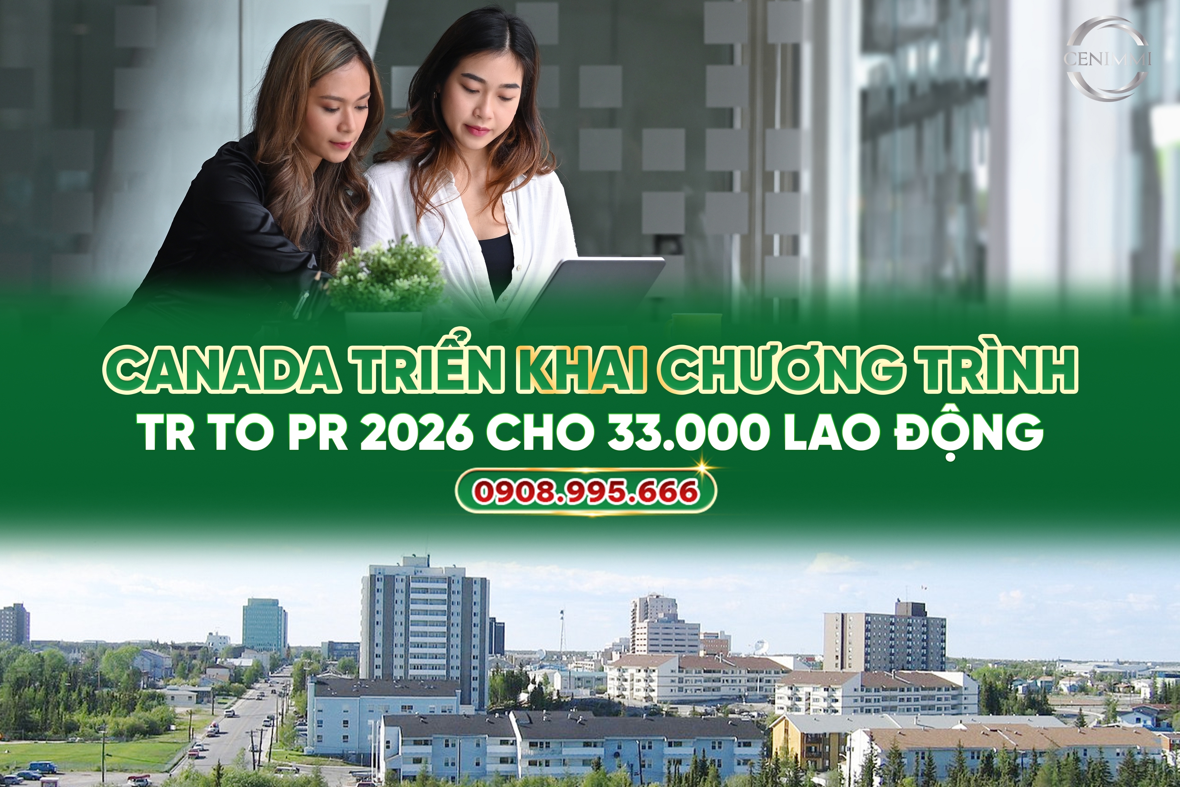 Canada Triển Khai Chương Trình TR to PR 2026 Cho 33.000 Lao Động