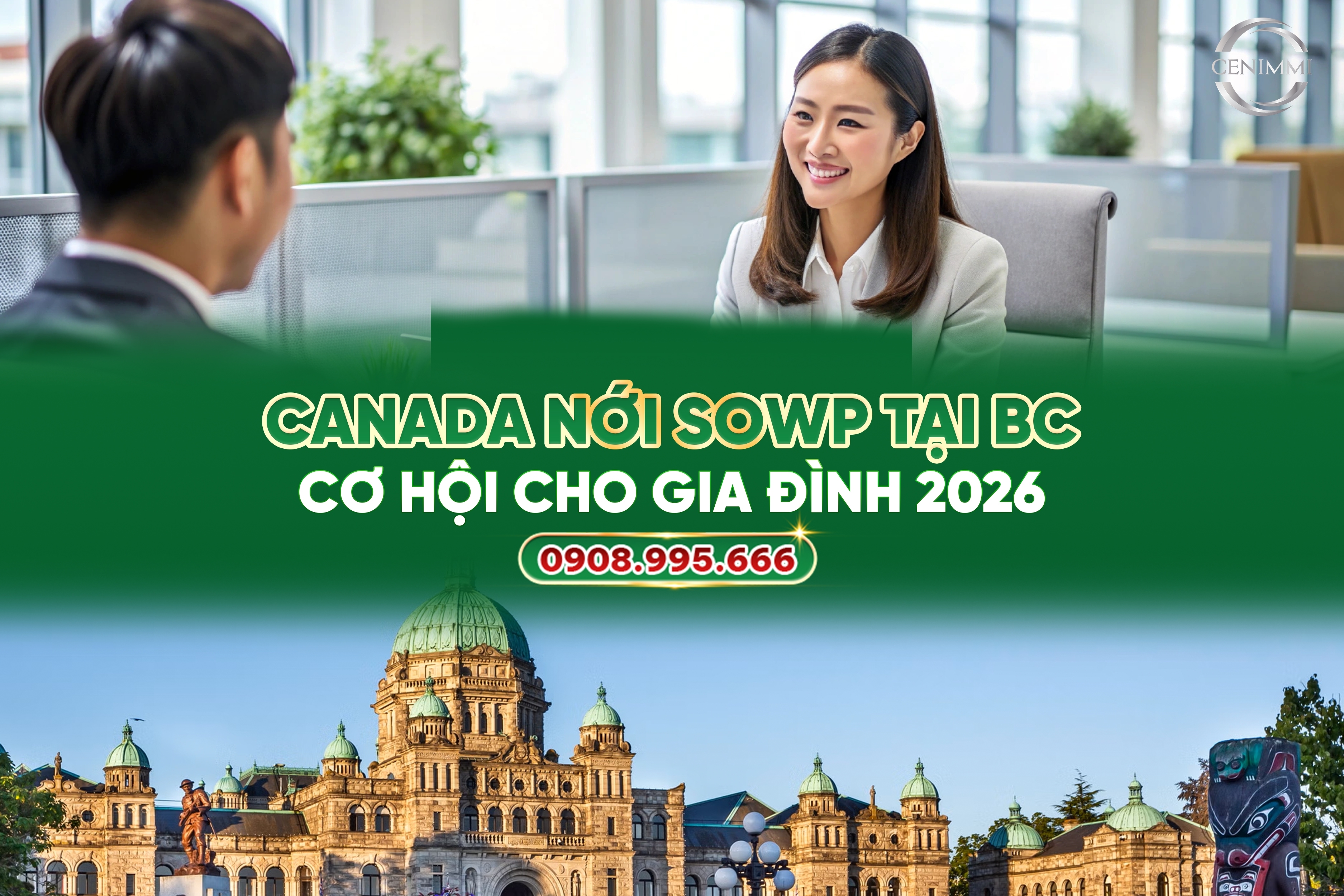 Canada nới SOWP tại BC: Cơ hội cho gia đình 2026