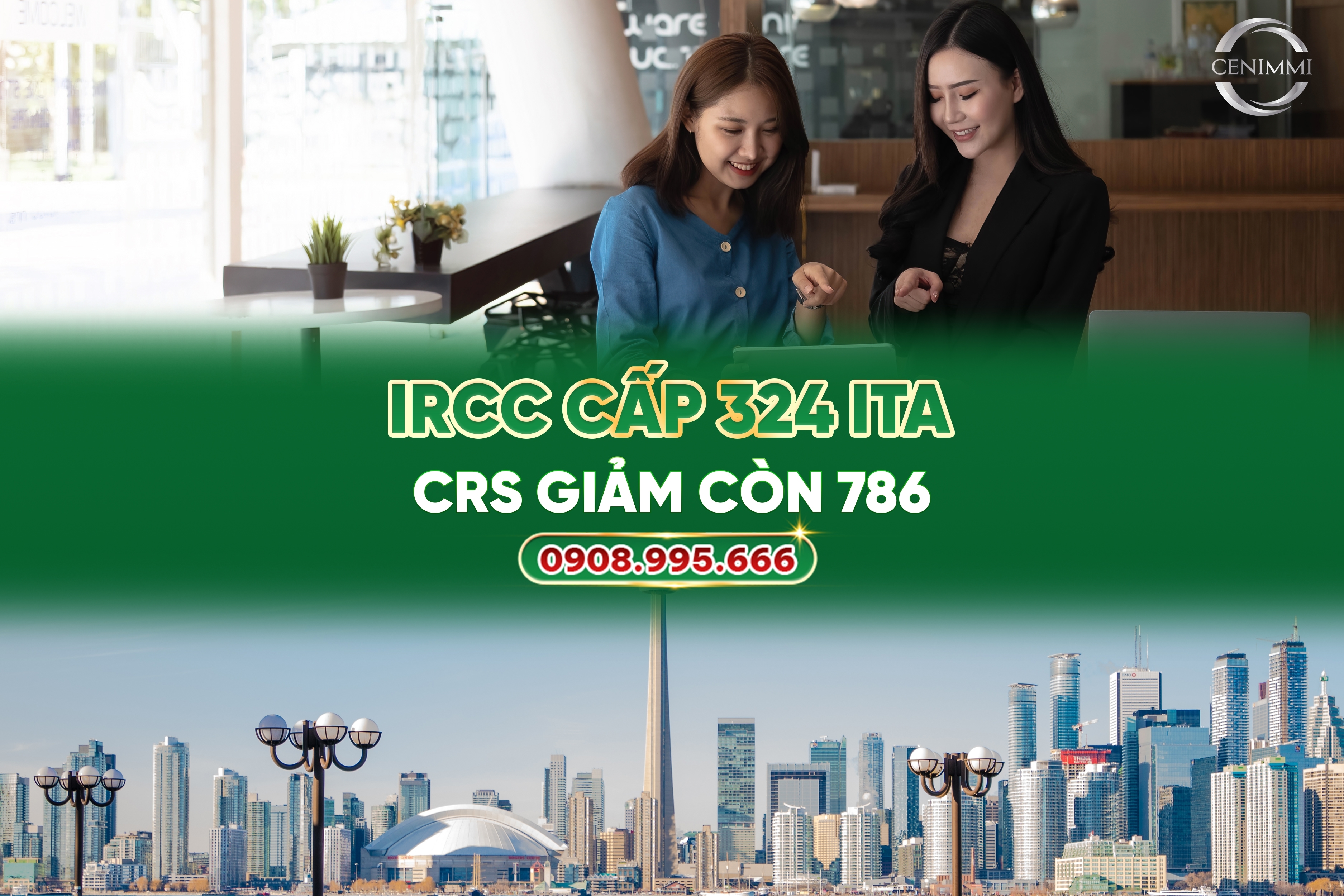 13/04/2026: IRCC cấp 324 ITA, CRS giảm còn 786