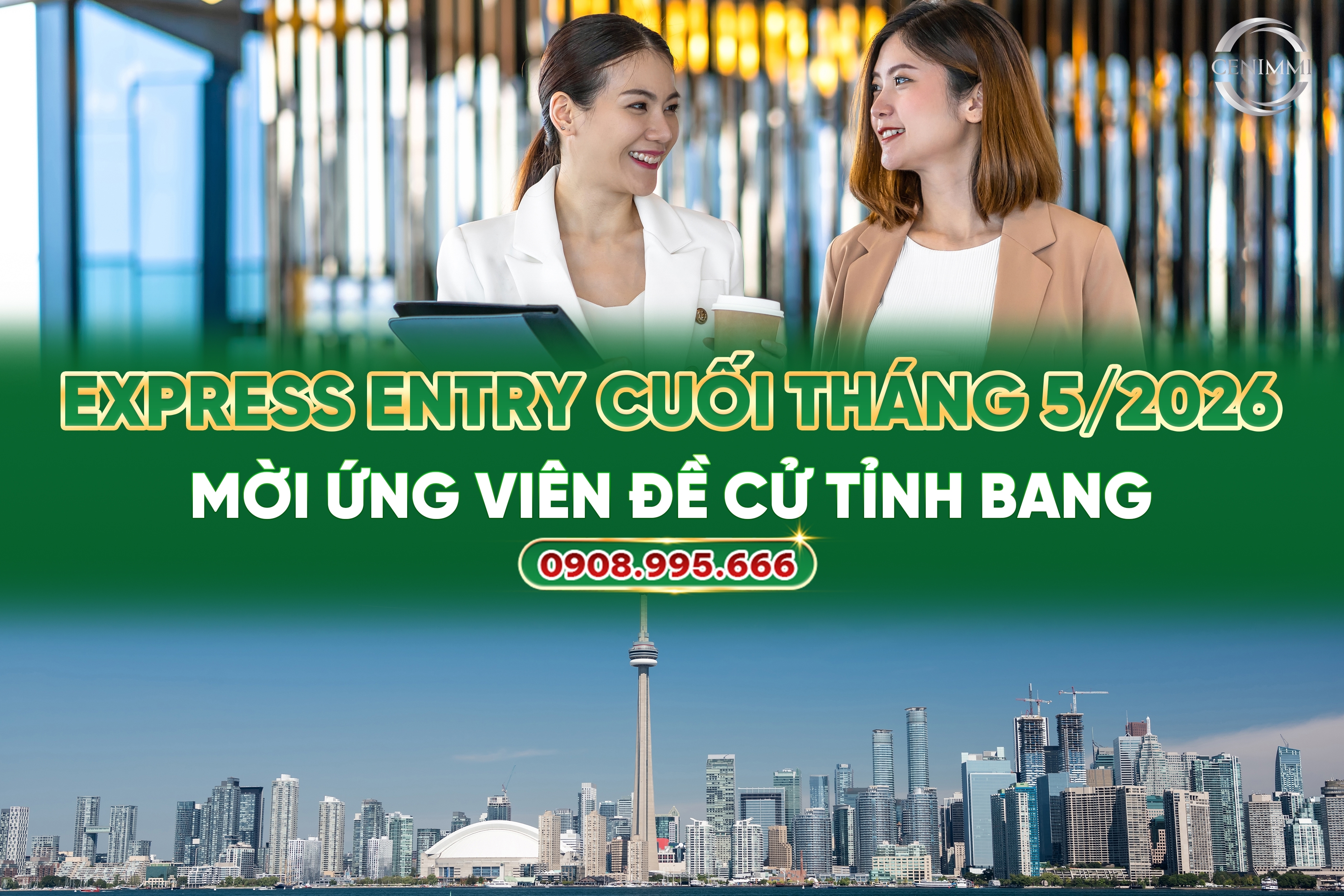 Express Entry Cuối Tháng 5/2026 Mời Ứng Viên Đề Cử Tỉnh Bang