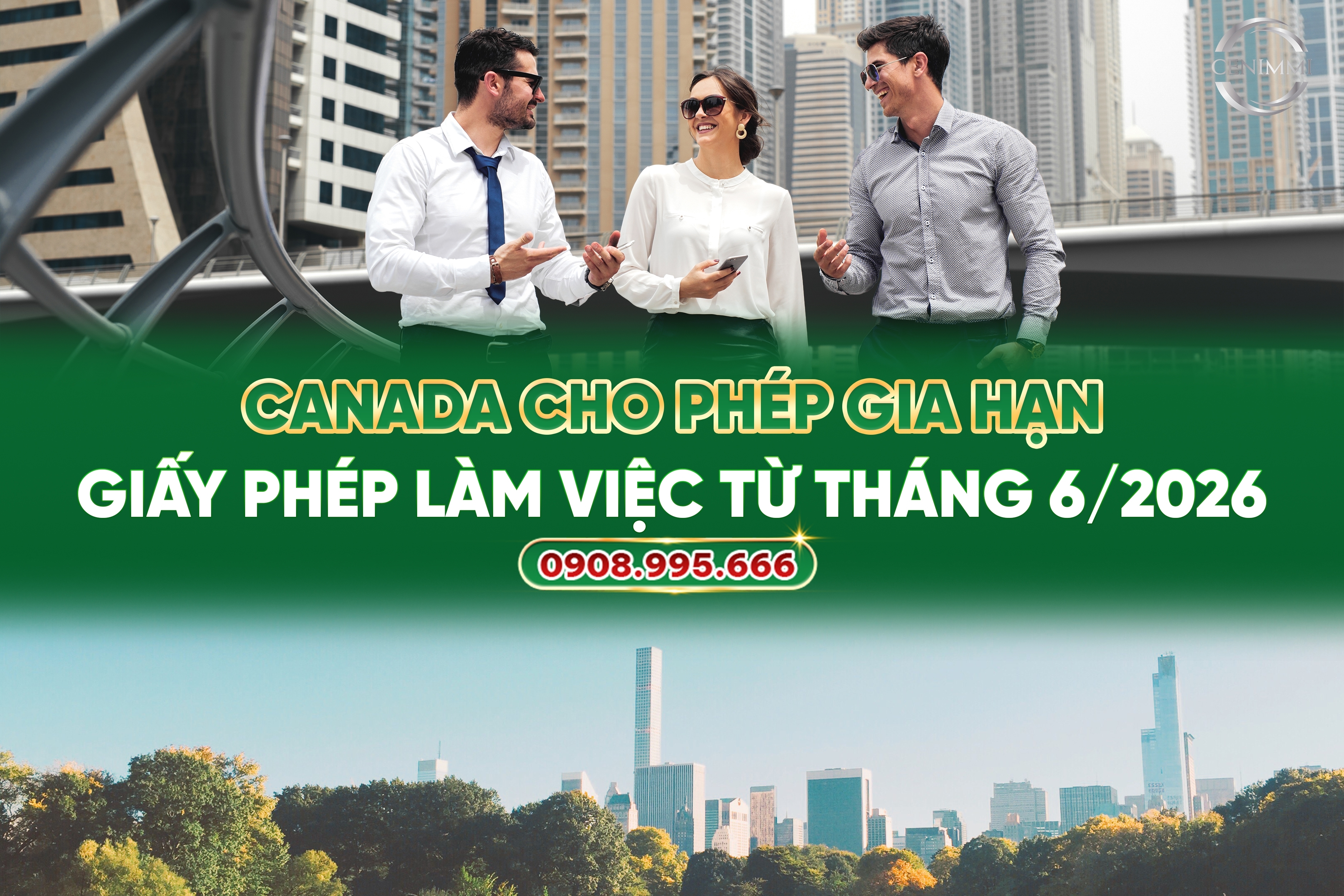 Canada cho phép gia hạn giấy phép làm việc từ tháng 6/2026