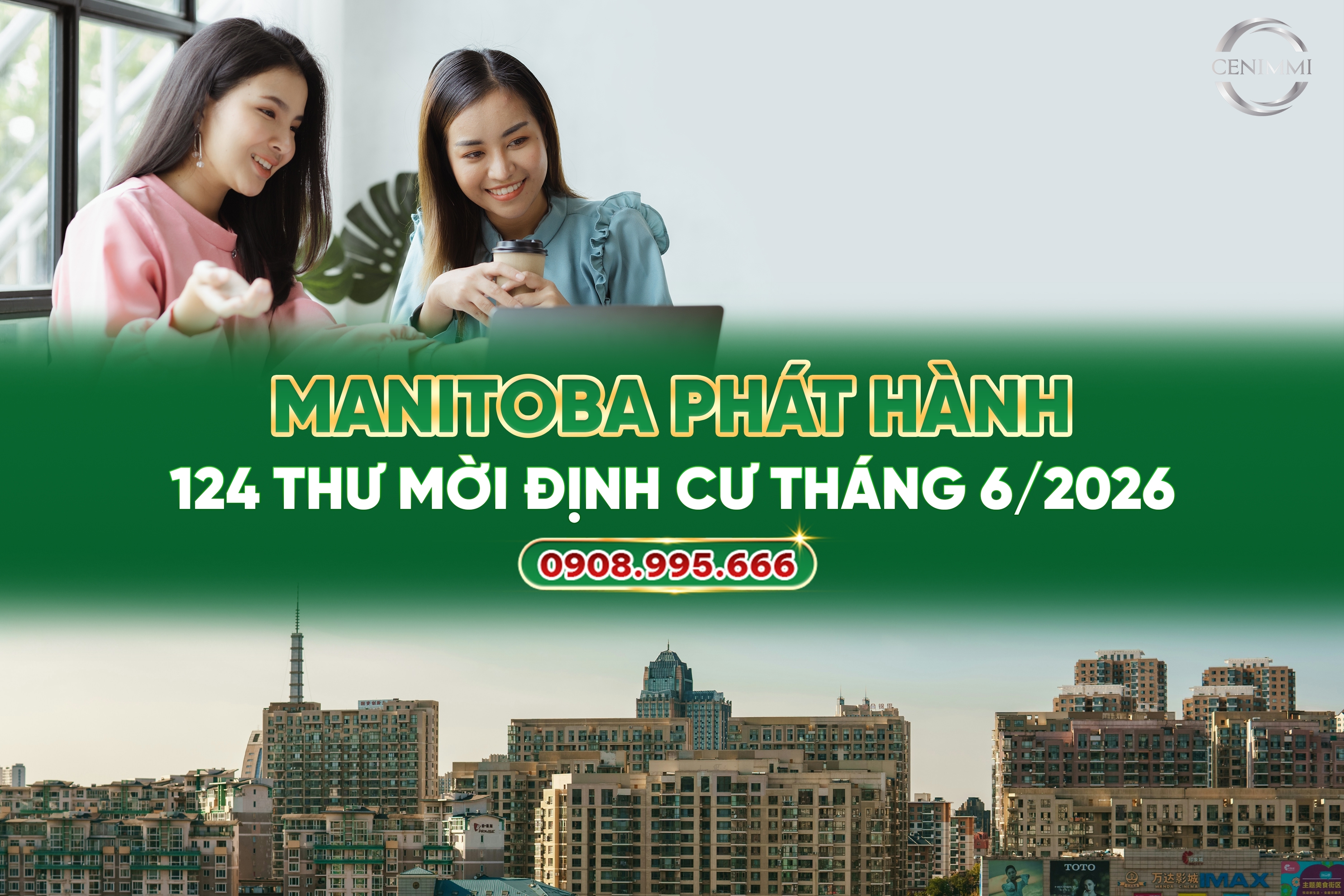 Manitoba phát hành 124 thư mời định cư tháng 6/2026