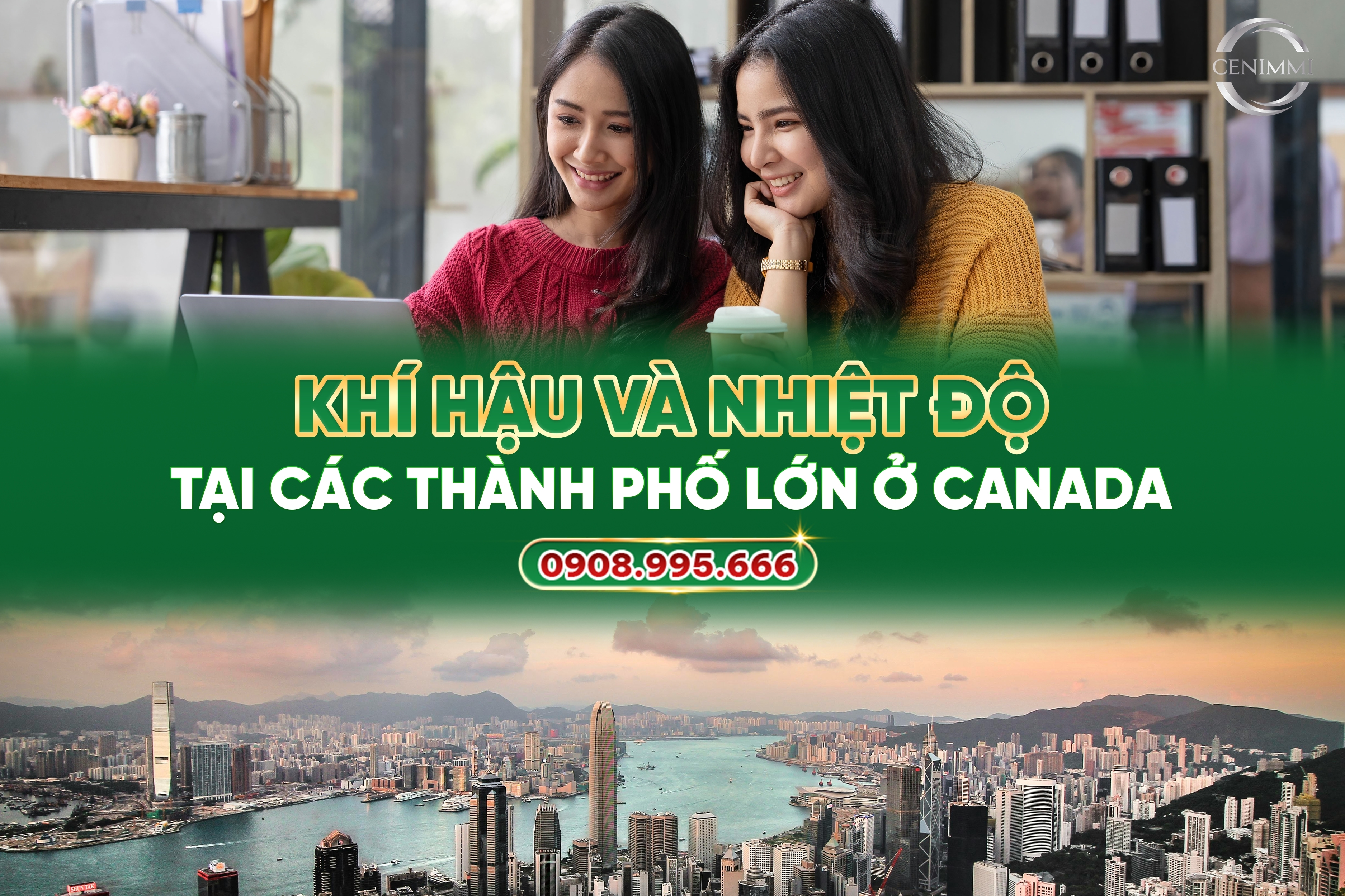 Khí hậu và nhiệt độ tại các thành phố lớn ở Canada