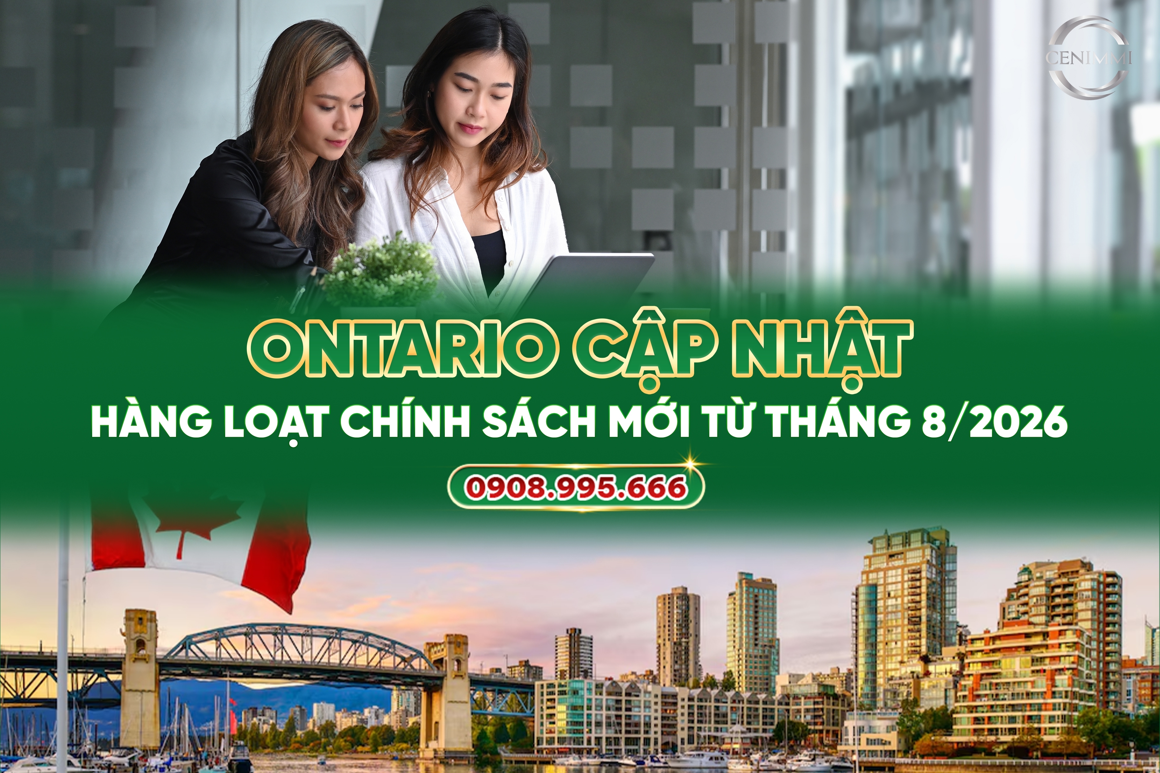 Ontario cập nhật hàng loạt chính sách mới từ tháng 8/2026