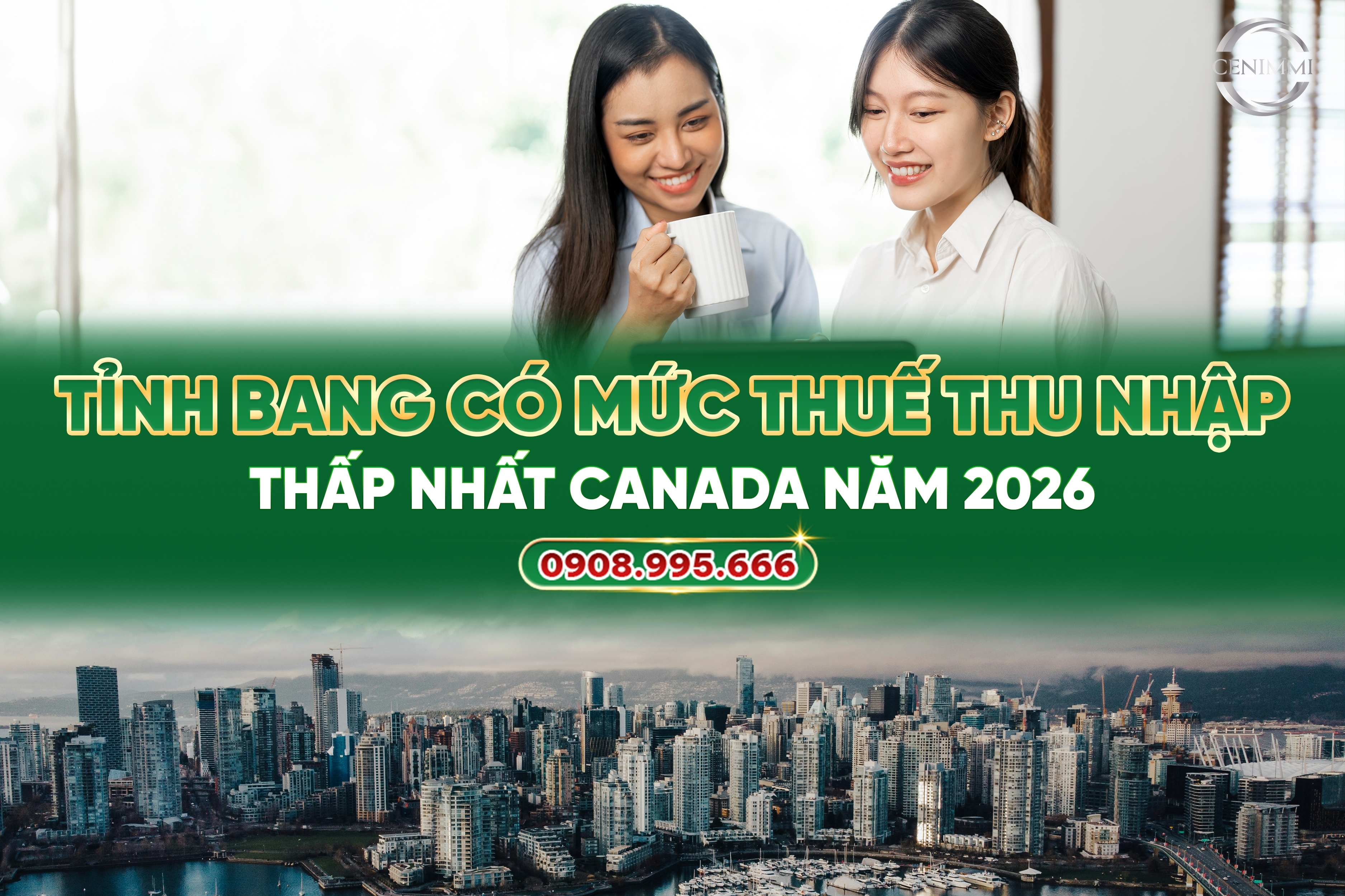 Tỉnh bang có mức thuế thu nhập thấp nhất Canada năm 2026