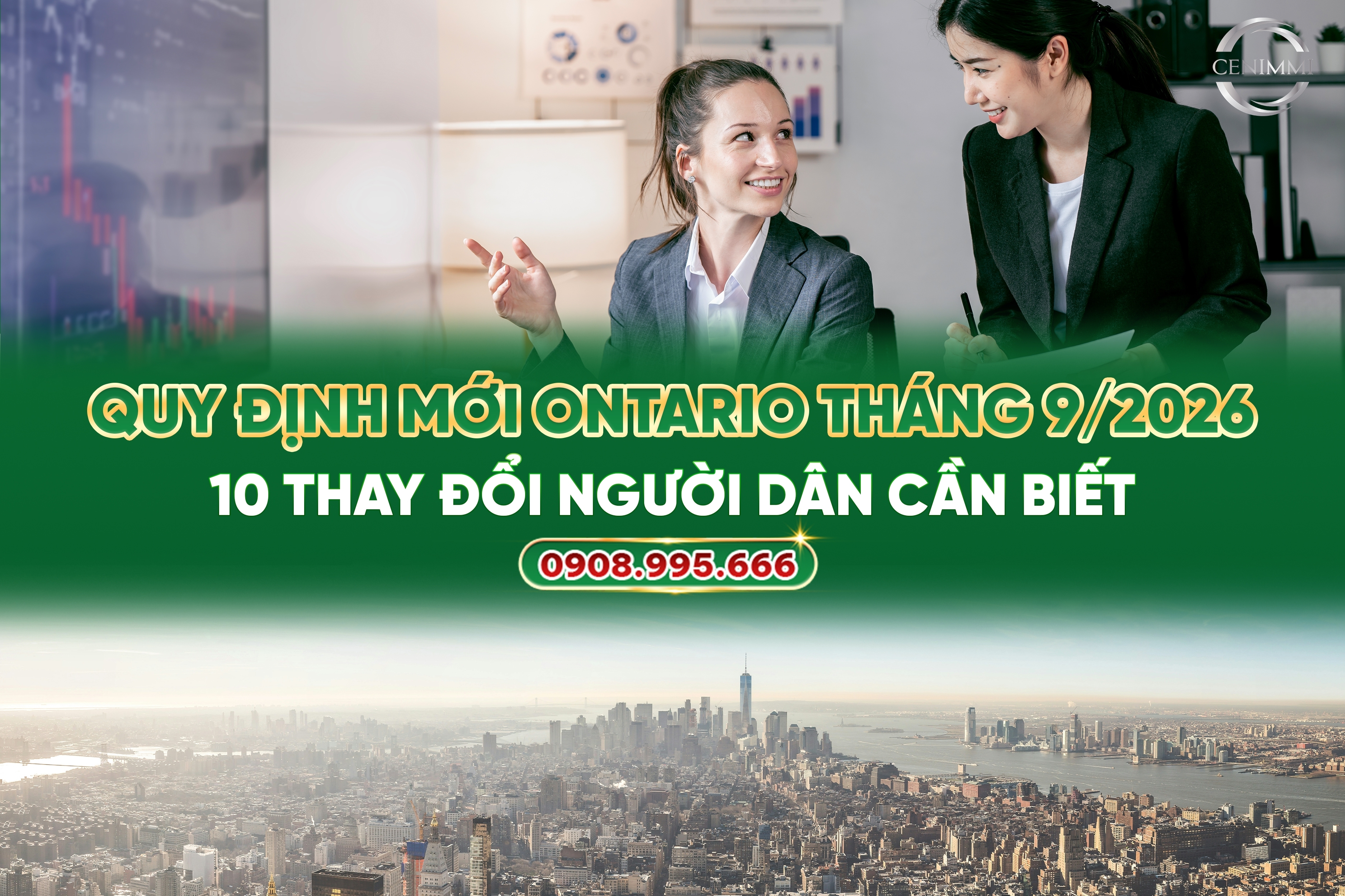 Quy định mới Ontario tháng 9/2026: 10 thay đổi người dân cần biết