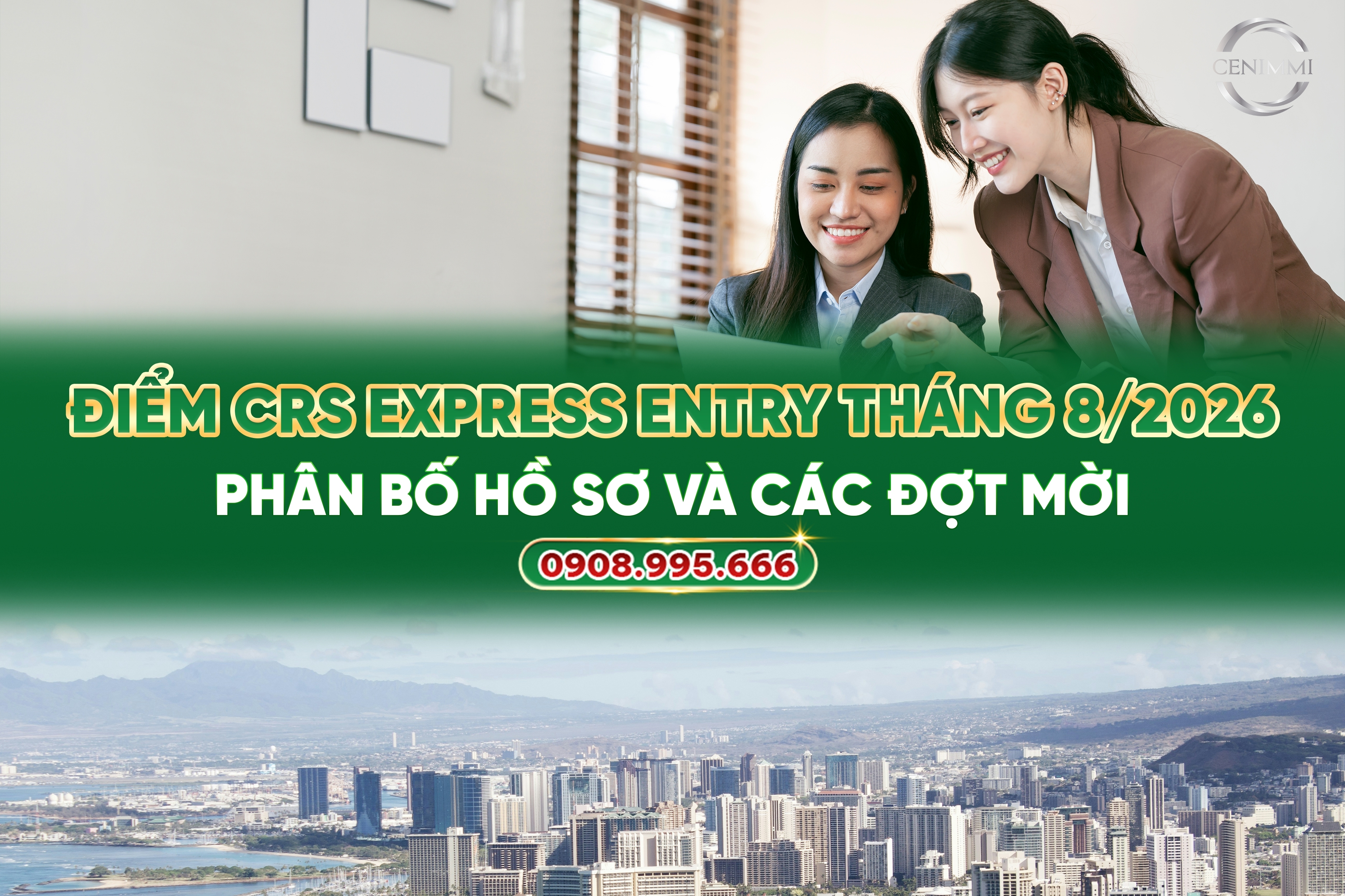 Điểm CRS Express Entry tháng 8/2026: Phân bố hồ sơ và các đợt mời