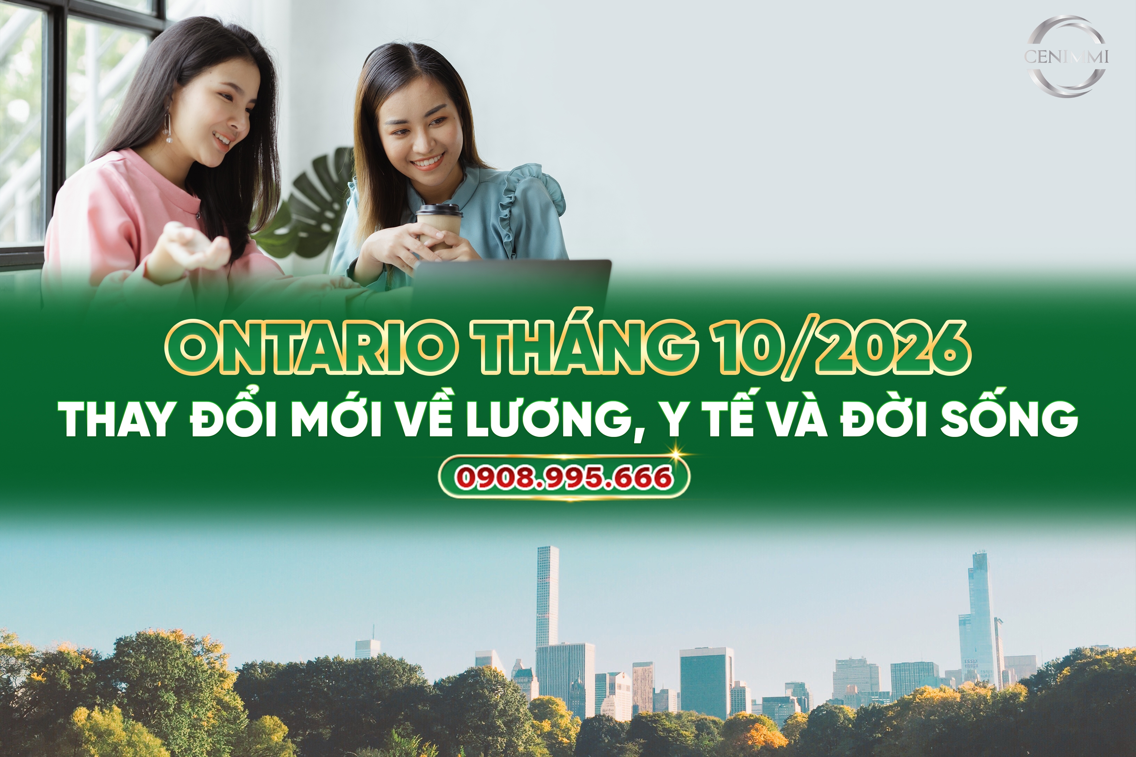 Ontario tháng 10/2026: Thay đổi mới về lương, y tế và đời sống