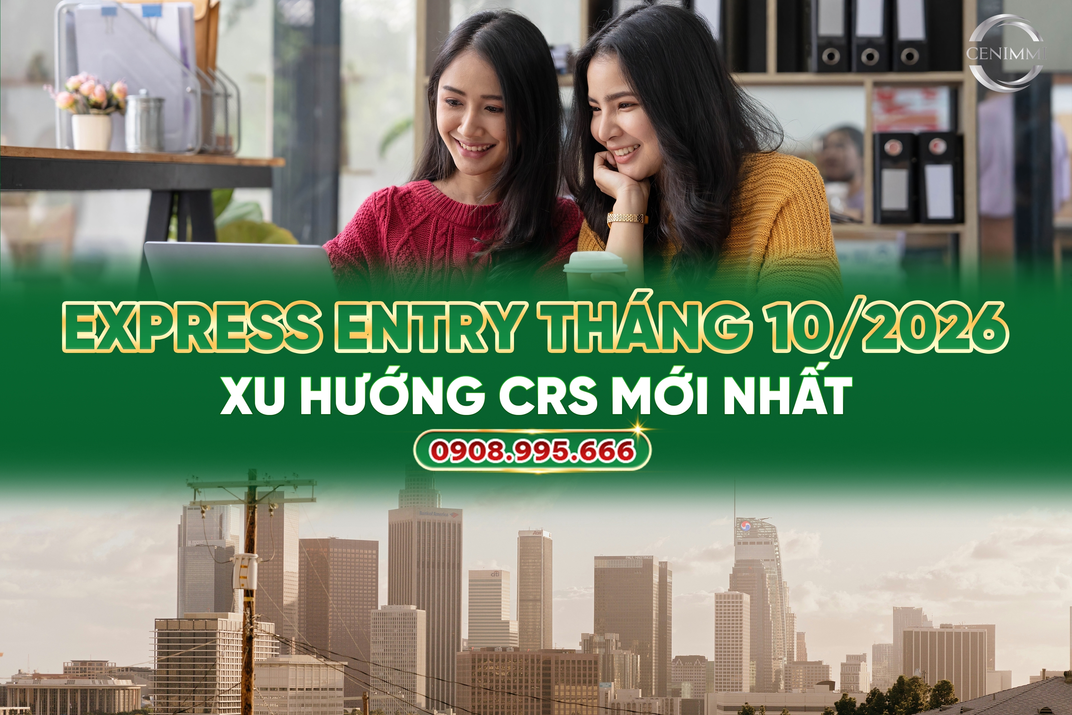 Express Entry tháng 10/2026: Xu hướng CRS mới nhất