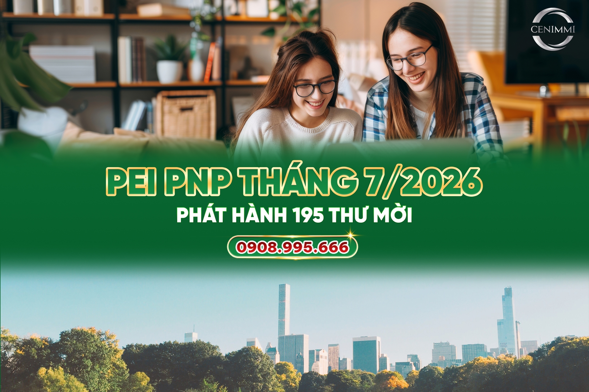 PEI PNP tháng 7/2026: Prince Edward Island phát hành 195 thư mời trong đợt lựa chọn lớn nhất từ đầu năm