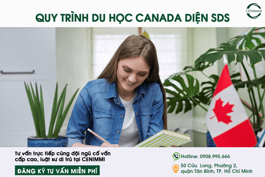 Quy trình Du học Canada diện SDS