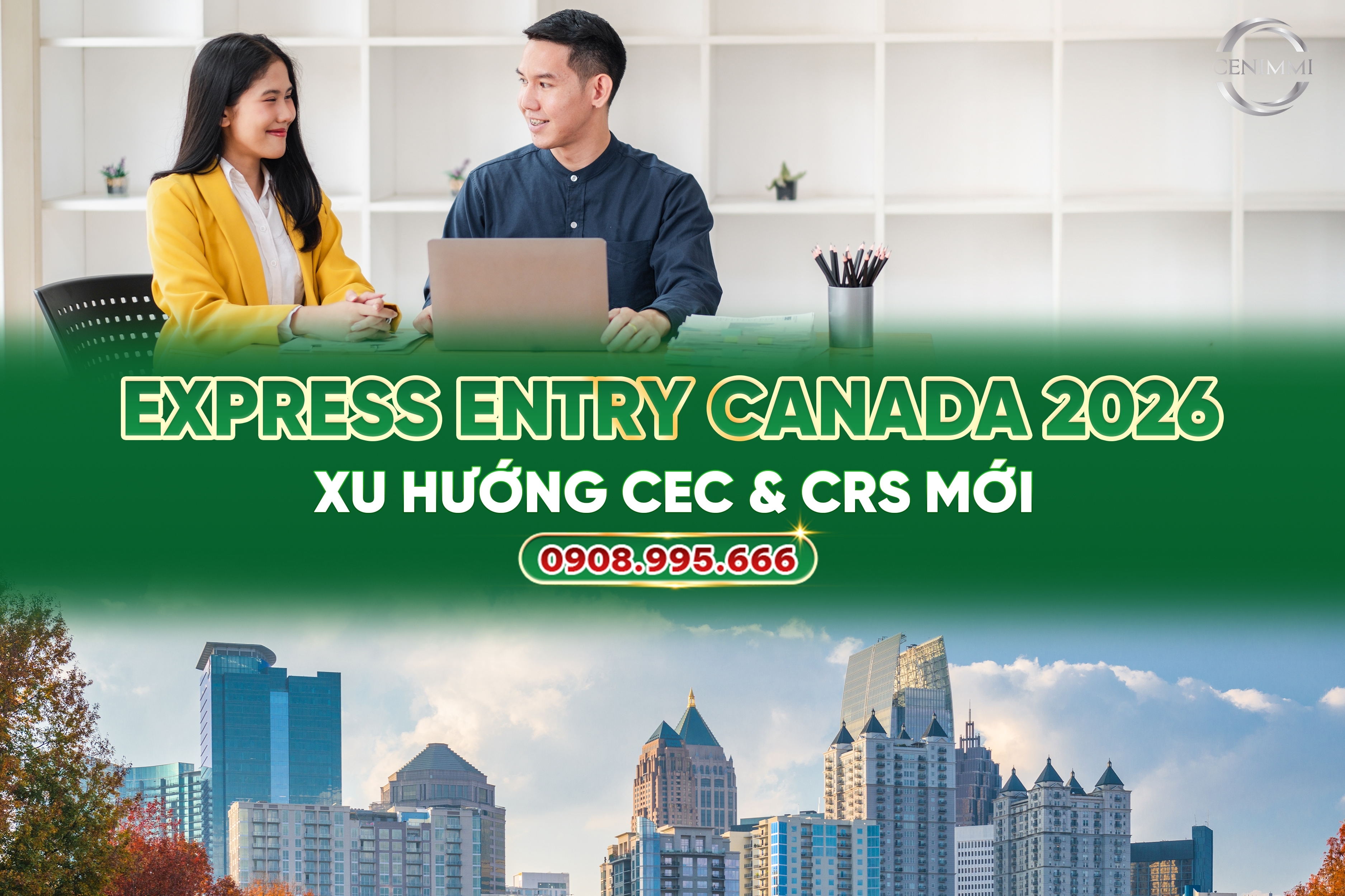 Express Entry Canada 2026: Xu hướng CEC & CRS mới