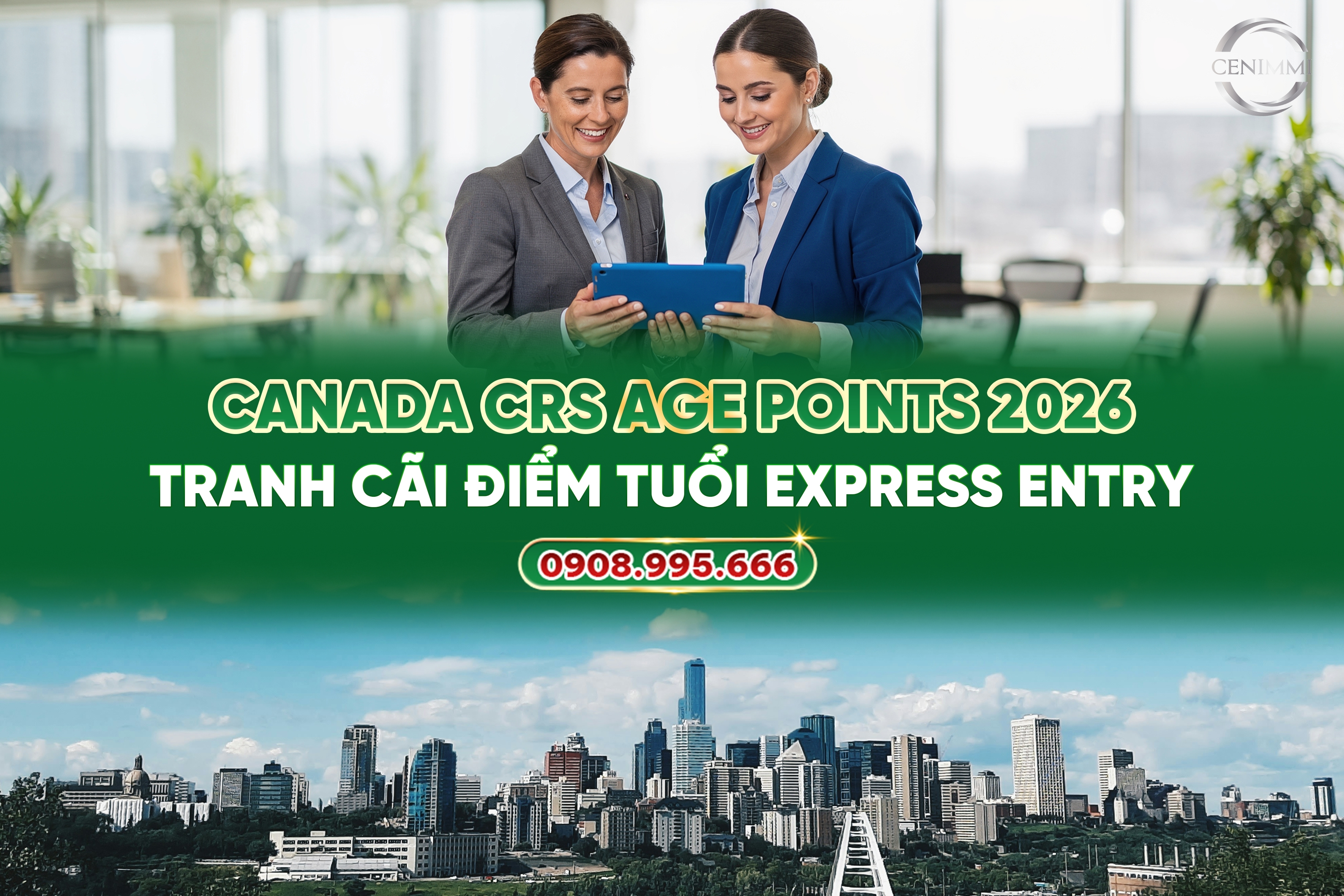 Canada CRS Age Points 2026: Tranh cãi điểm tuổi Express Entry