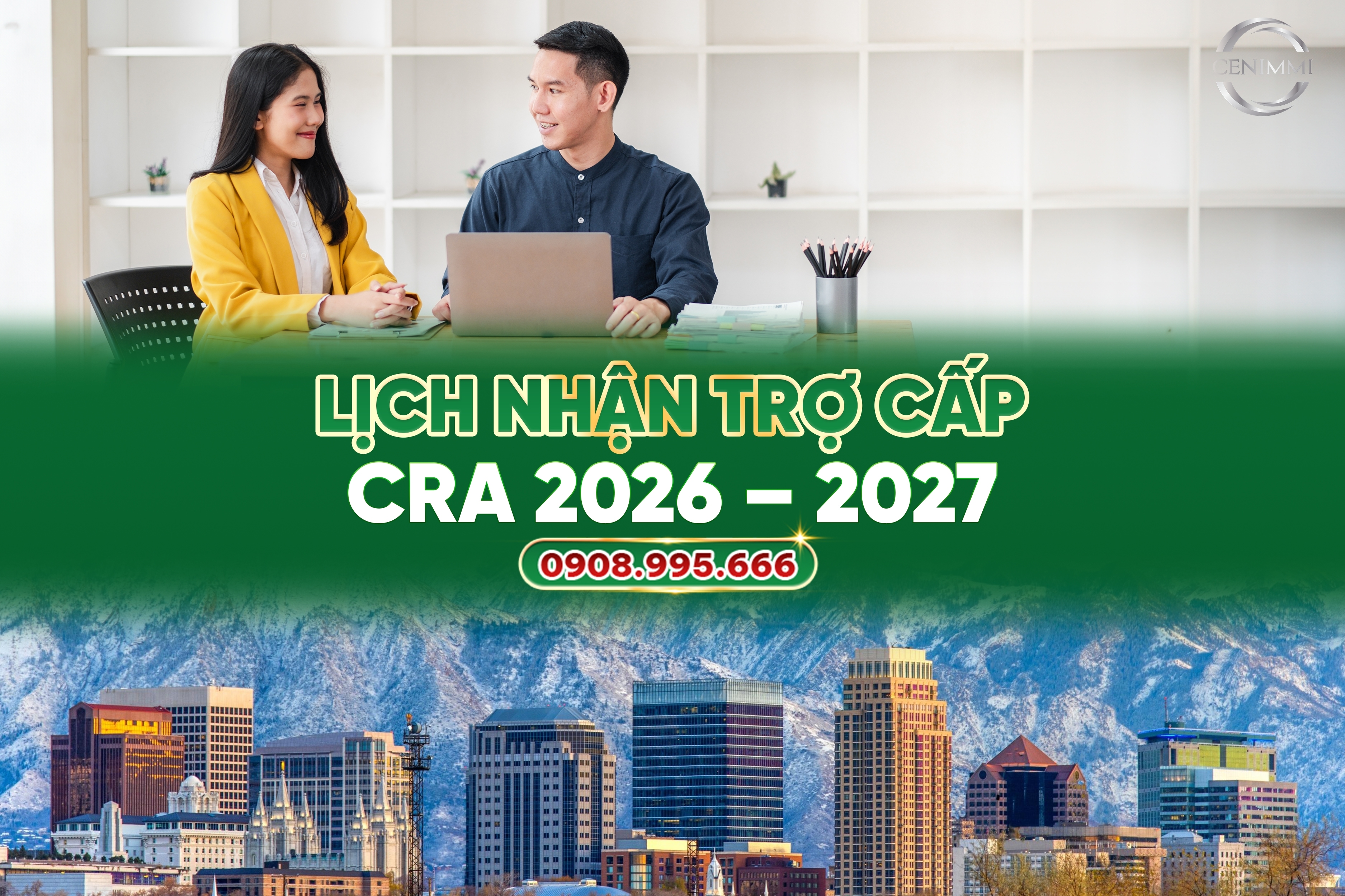 Lịch nhận trợ cấp CRA 2026 – 2027
