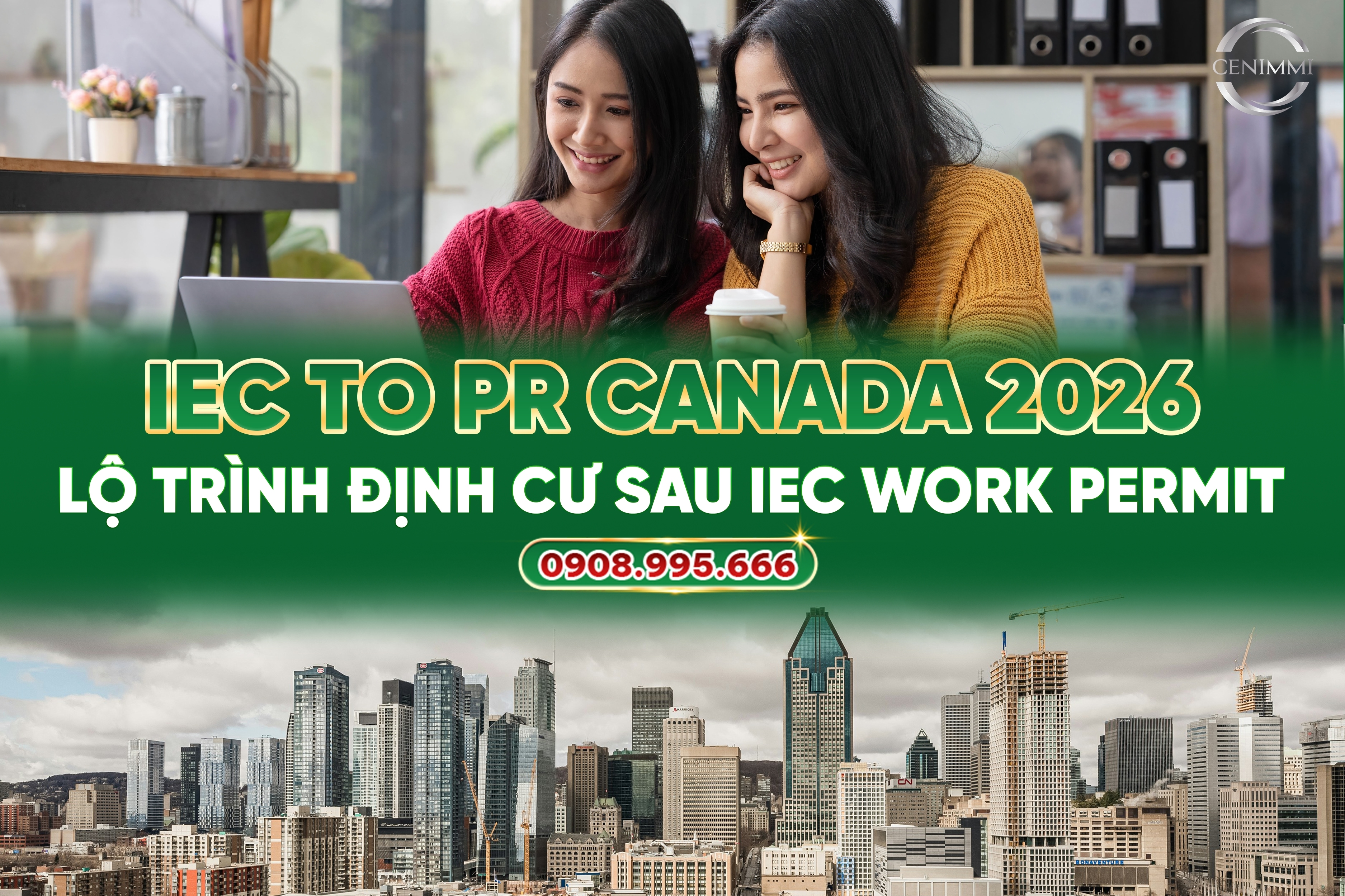 IEC to PR Canada 2026 Lộ Trình Định Cư Sau IEC Work Permit