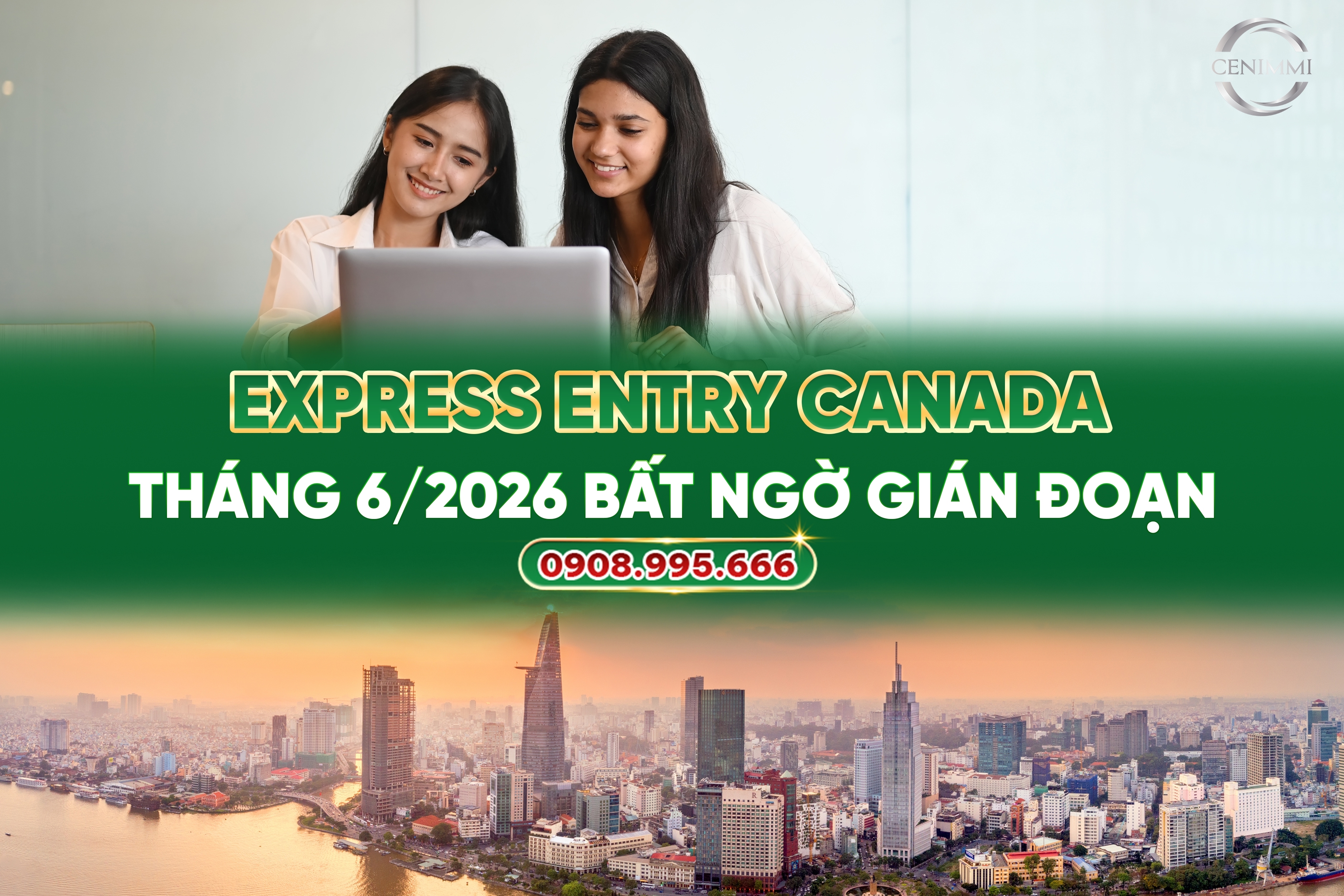 Express Entry Canada tháng 6/2026 bất ngờ gián đoạn
