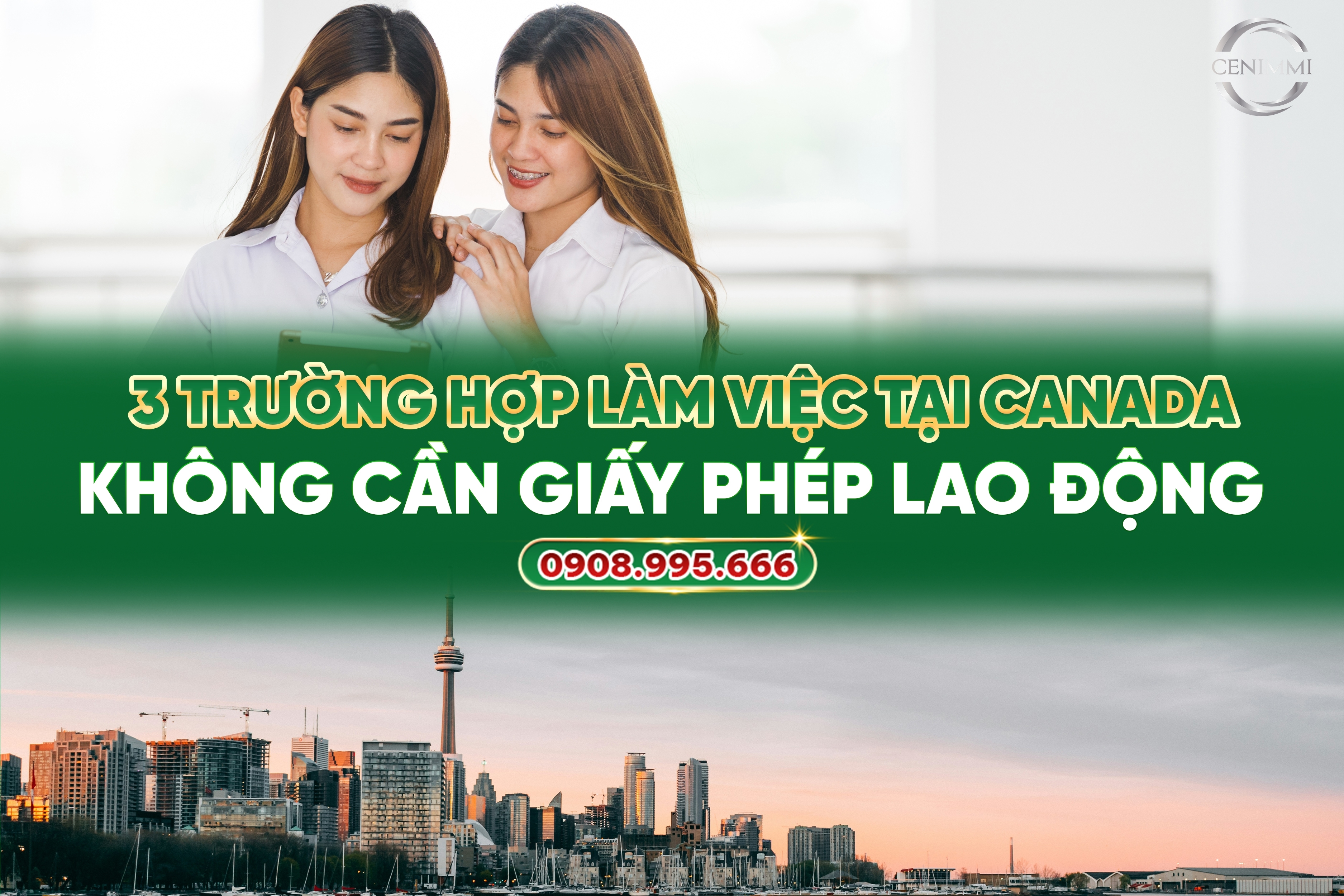 3 trường hợp làm việc tại Canada không cần giấy phép lao động