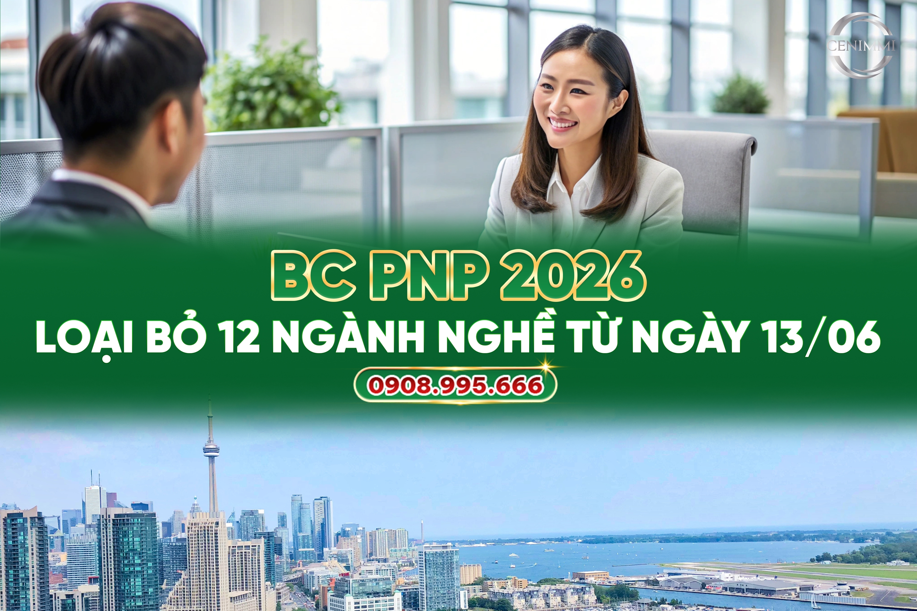 BC PNP 2026 loại bỏ 12 ngành nghề từ ngày 13/06