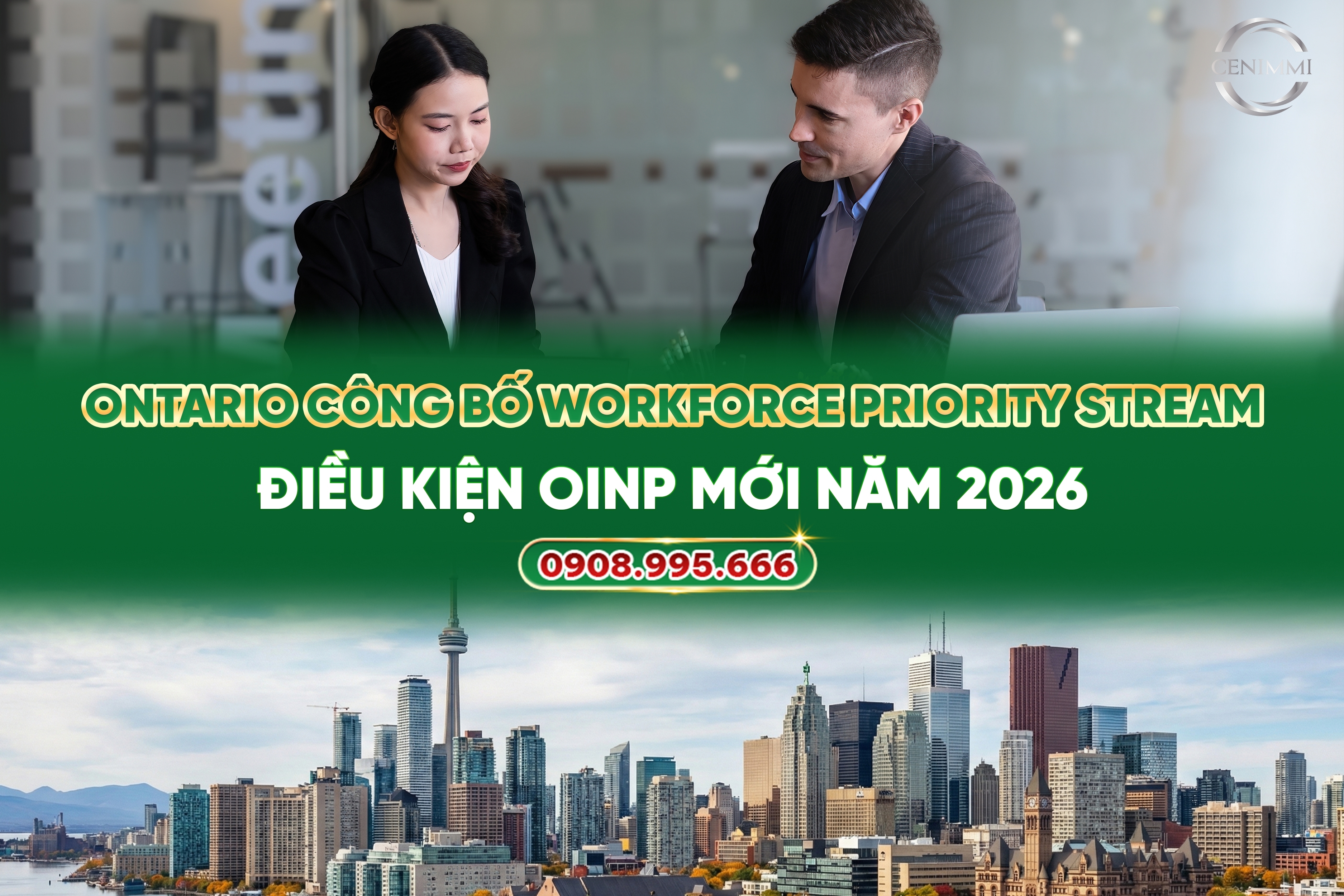 Ontario công bố Workforce Priority Stream: Điều kiện OINP mới năm 2026