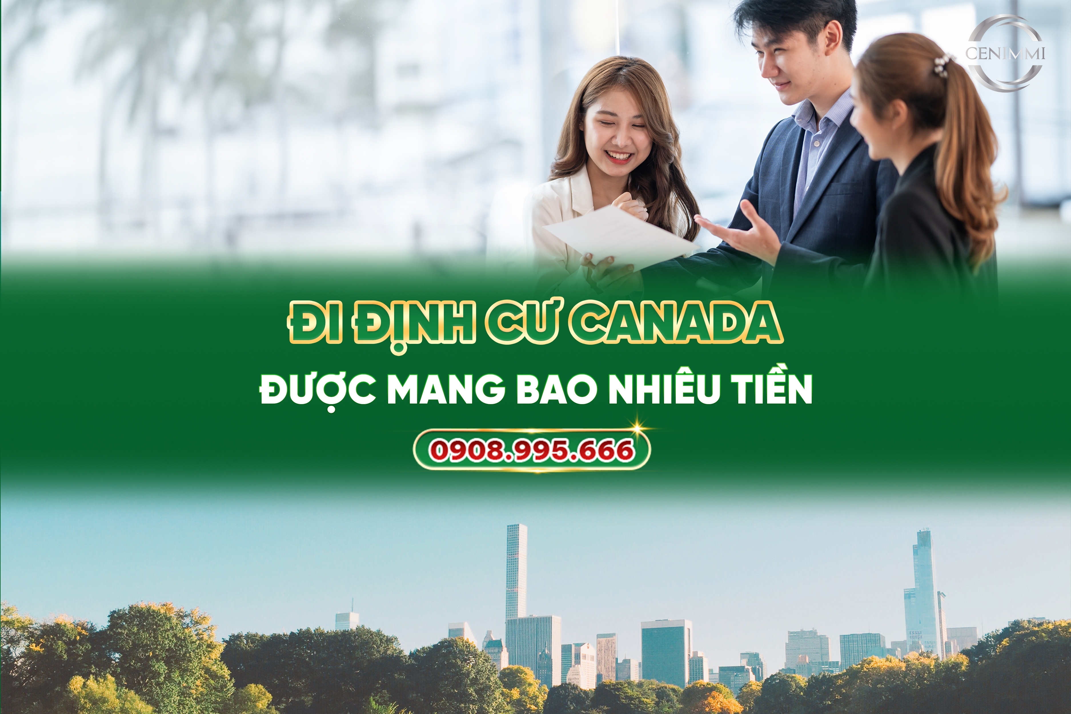 Đi định cư Canada được mang bao nhiêu tiền