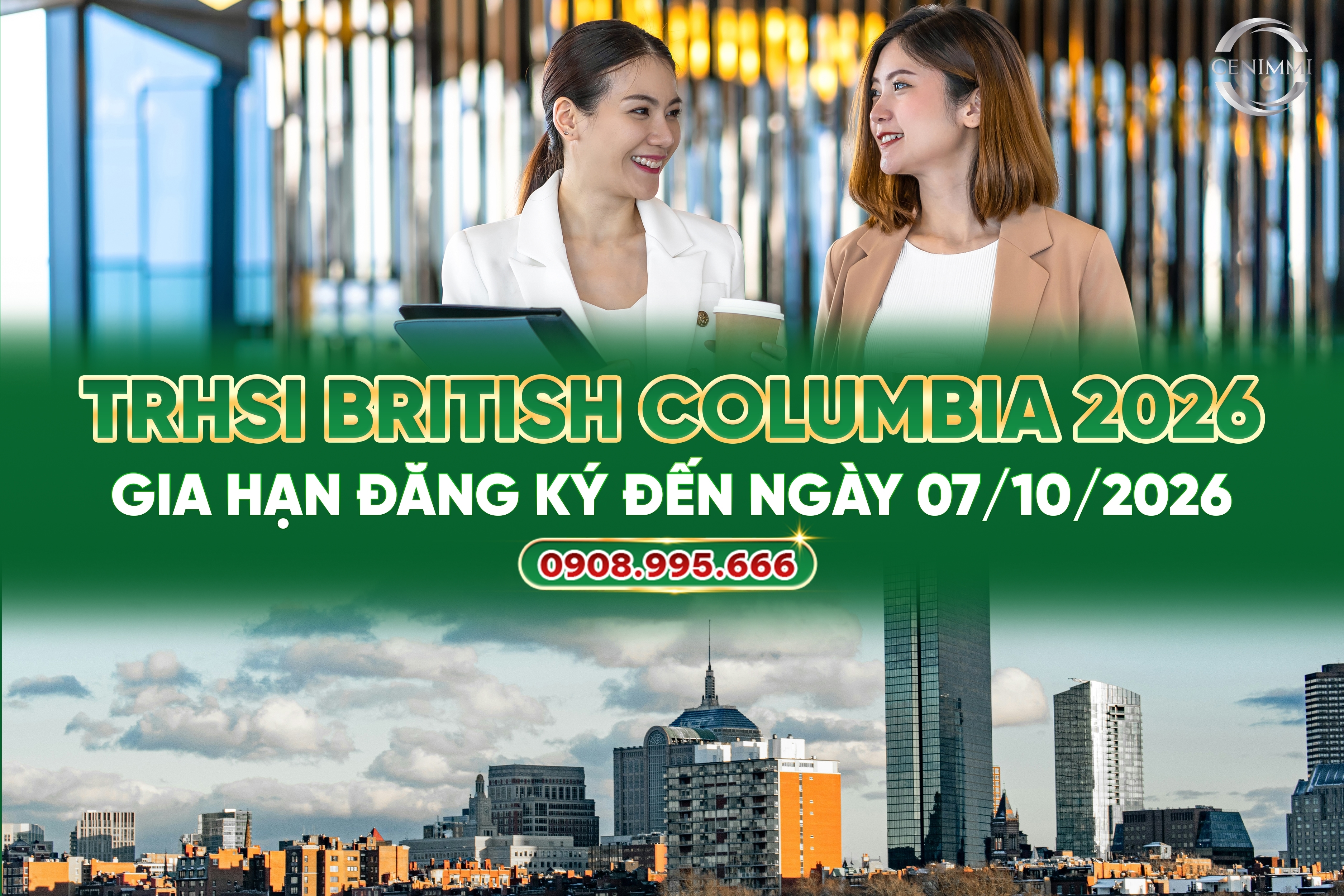 TRHSI British Columbia 2026: Gia hạn đăng ký đến ngày 07/10/2026