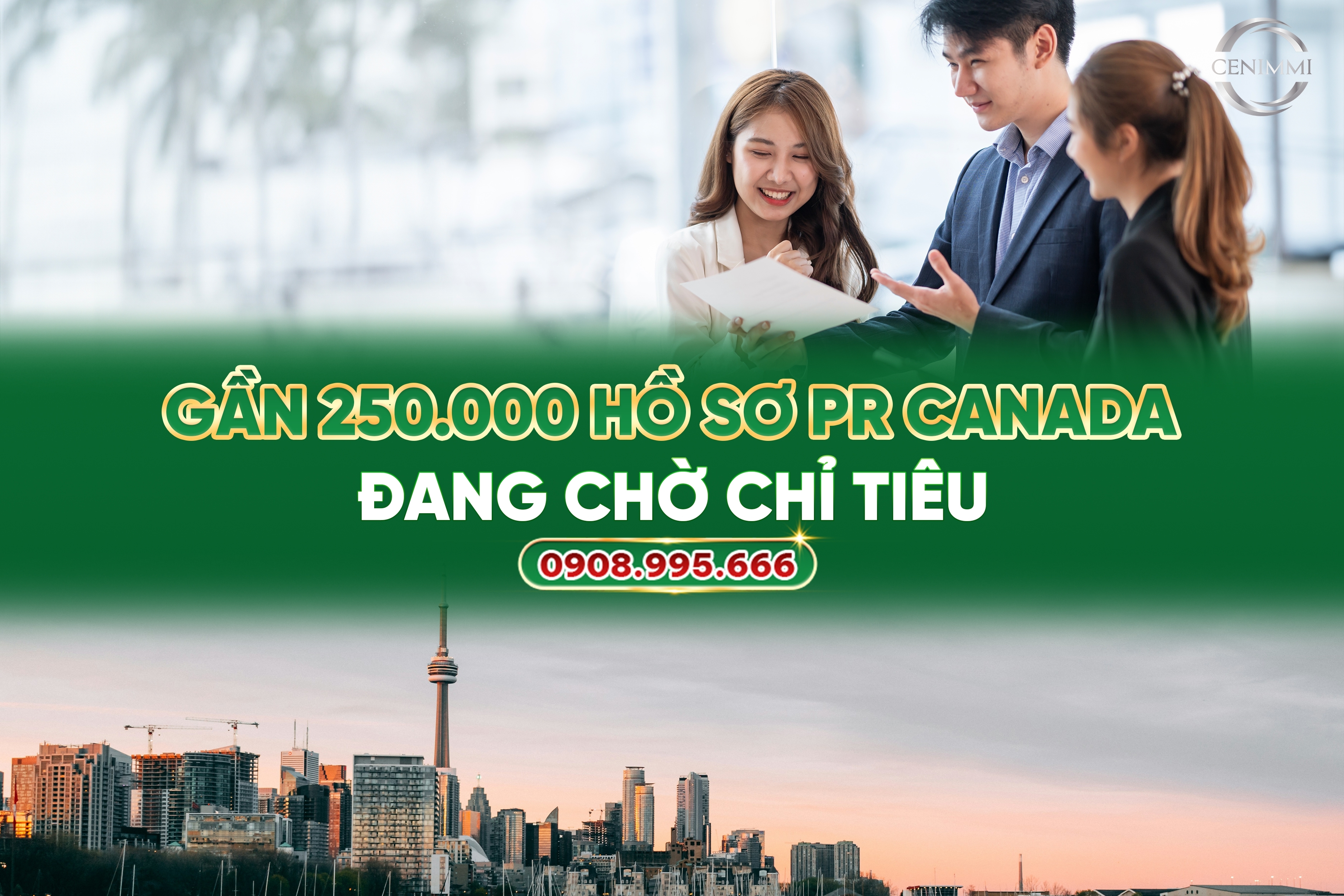 Gần 250.000 hồ sơ PR Canada đang chờ chỉ tiêu