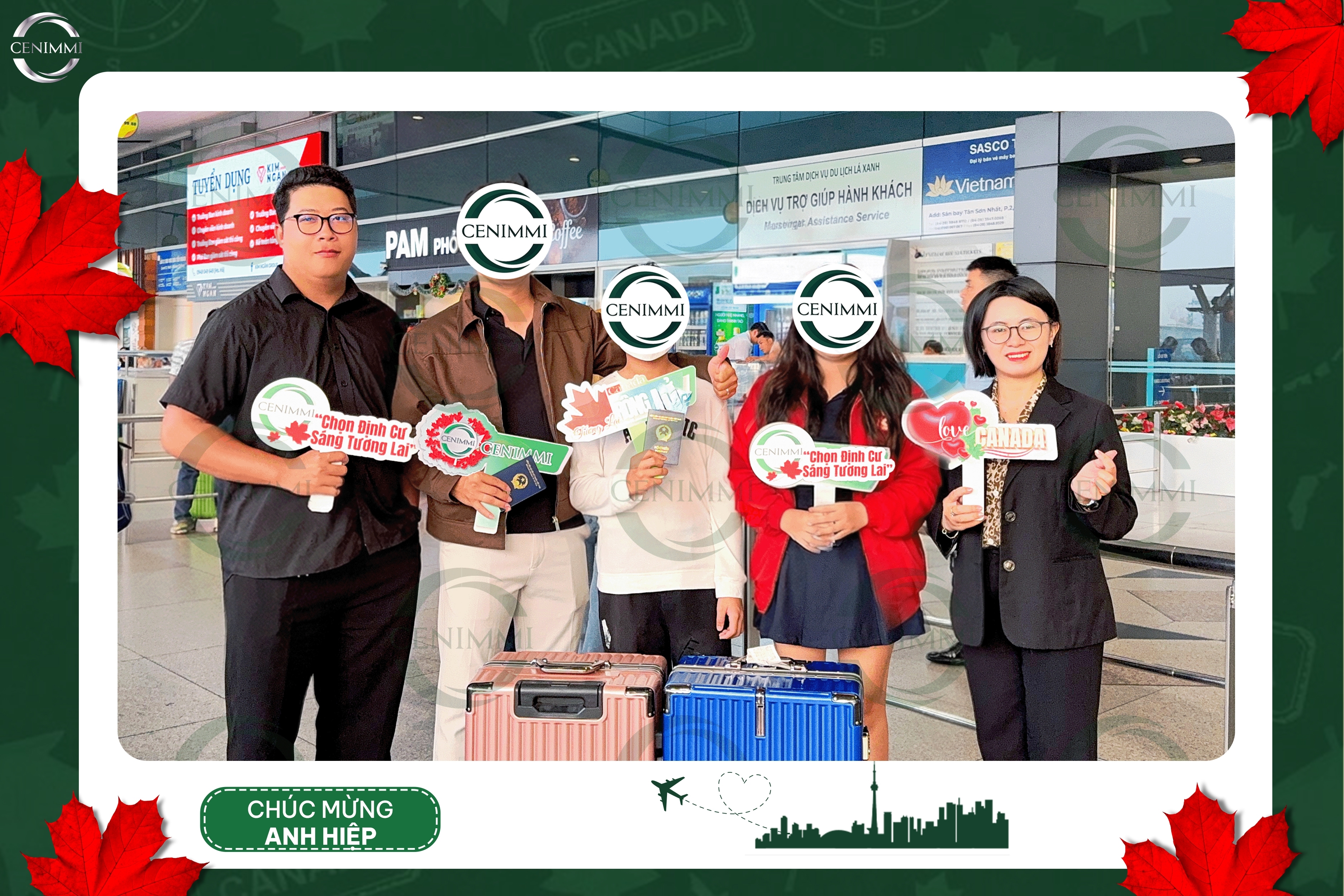 CHÚC MỪNG ANH HIỆP CHÍNH THỨC NHẬN VISA LAO ĐỘNG CANADA