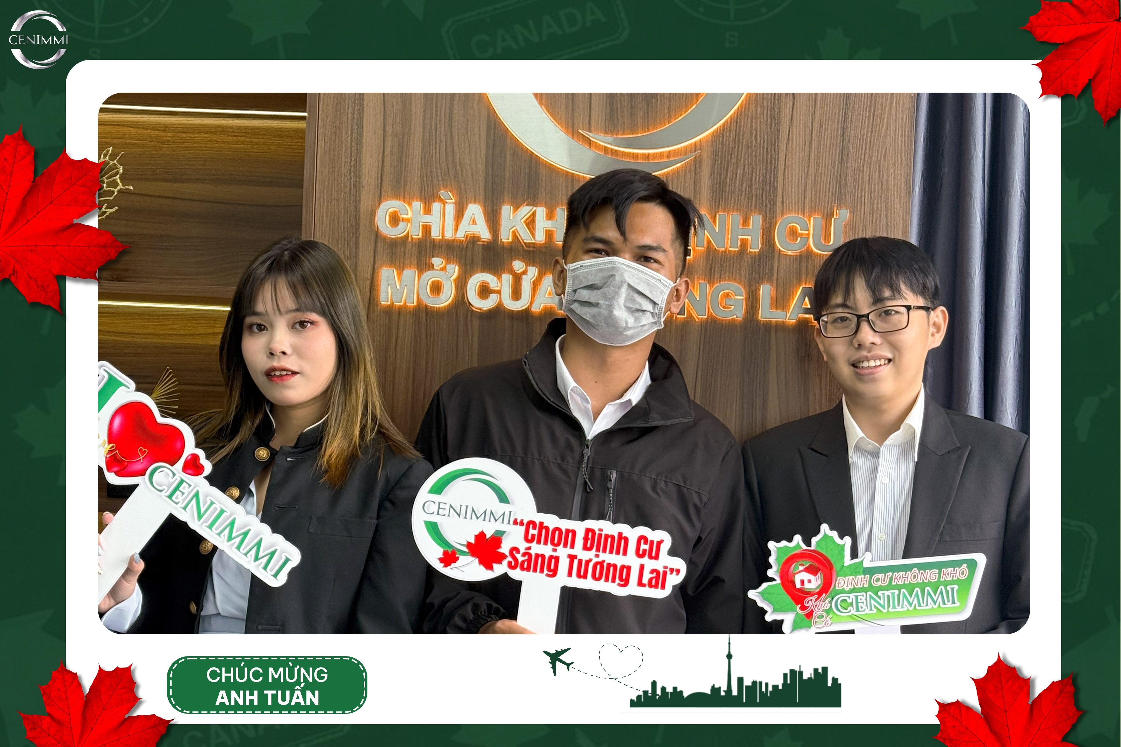 Anh Tuấn – Từ ngành xây dựng tại TP.HCM đến visa lao động Canada chỉ sau hơn 1 tháng lăn tay